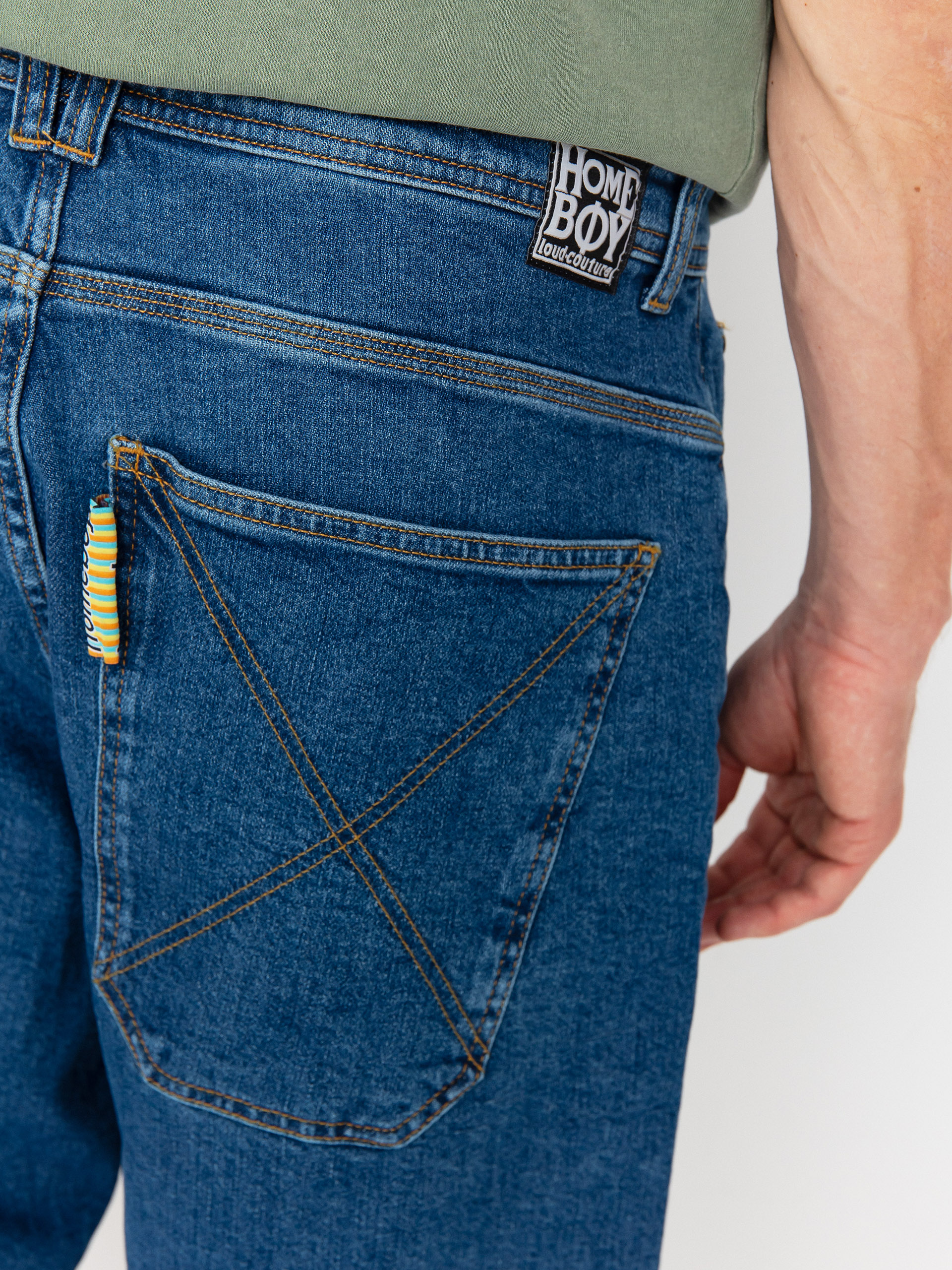 Шорти Homeboy X Tra Monster (washed blue)