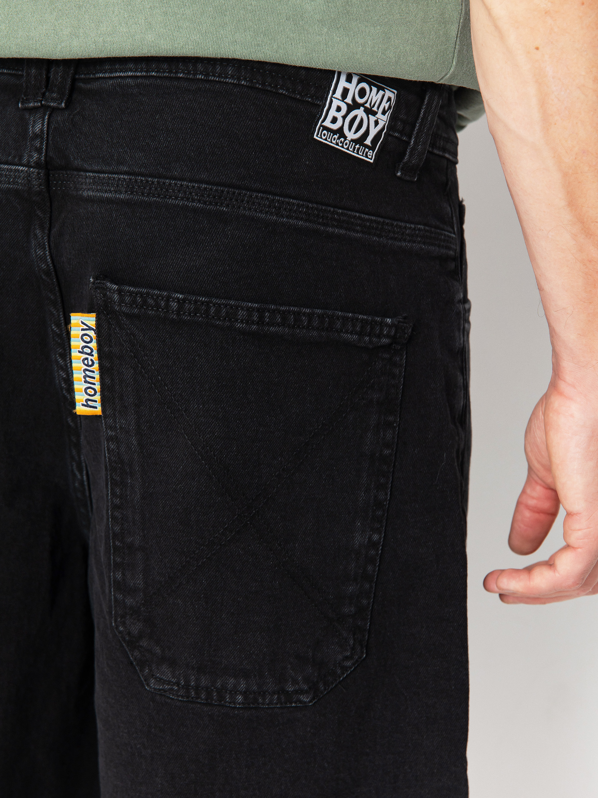 Шорти Homeboy X Tra Monster (washed black)