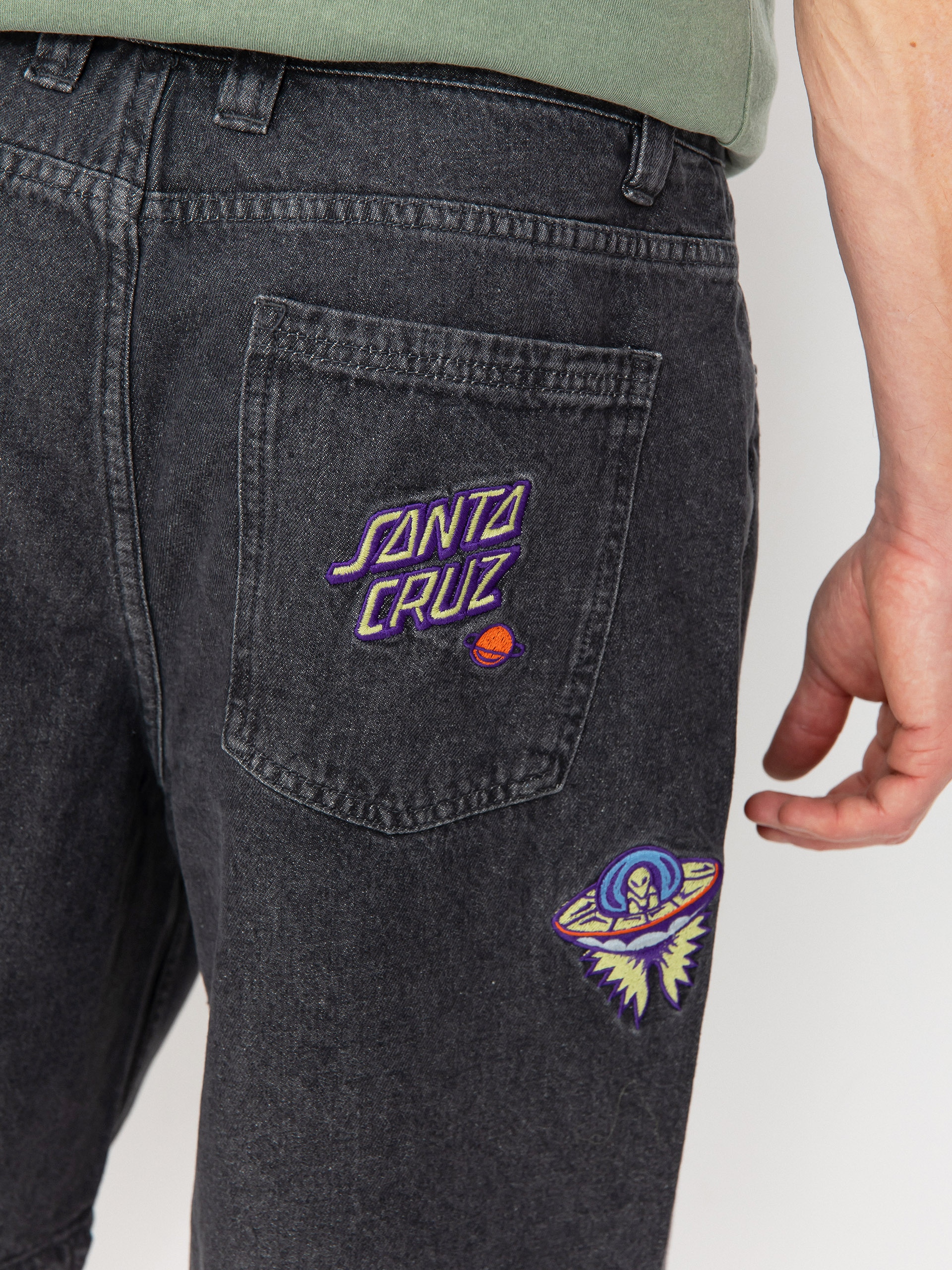 Шорти Santa Cruz Winkowski UFO Big (grey)