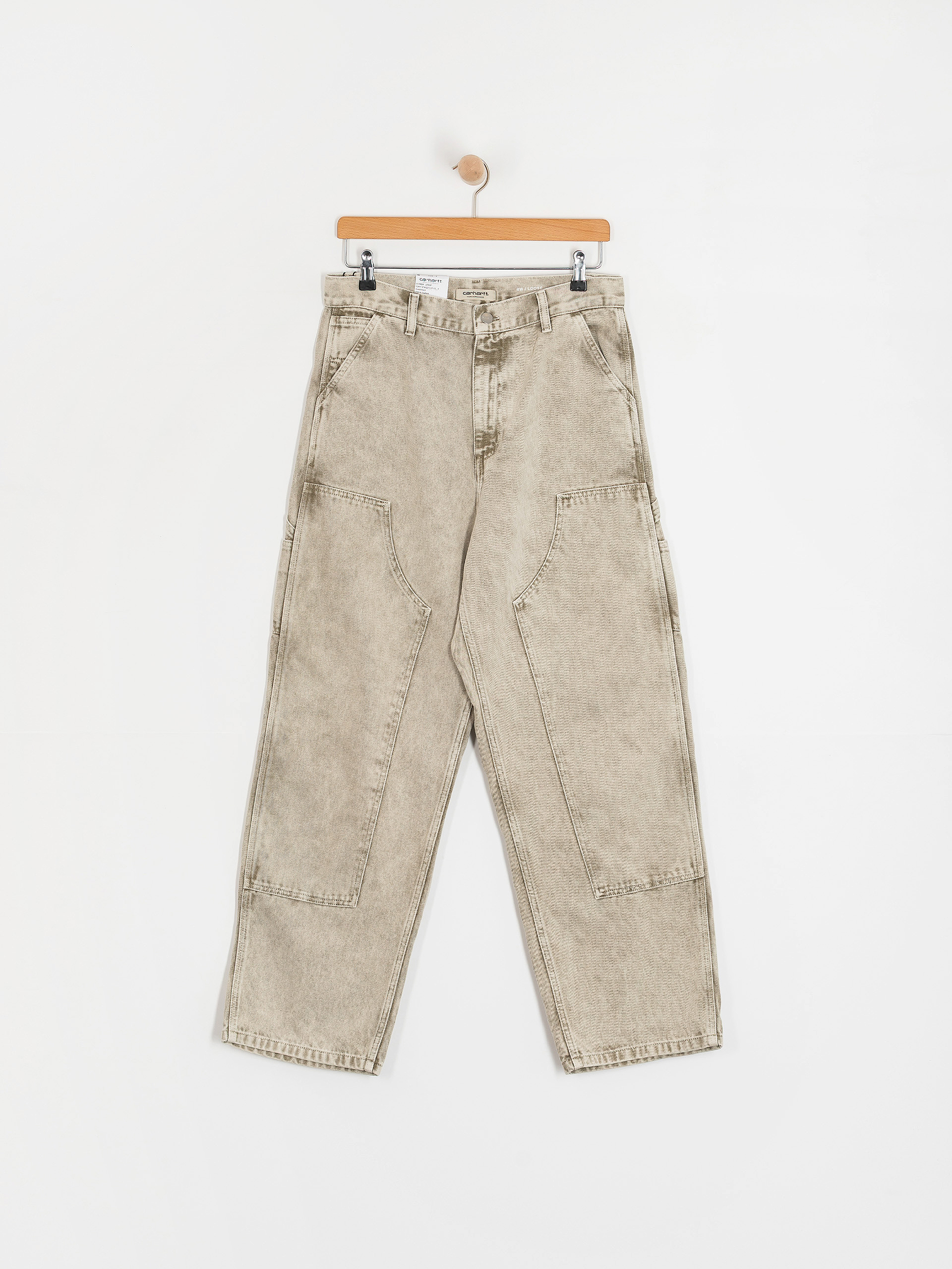 Штани Carhartt WIP Brandon Double Knee Wmn (opuntia/chalk wash)