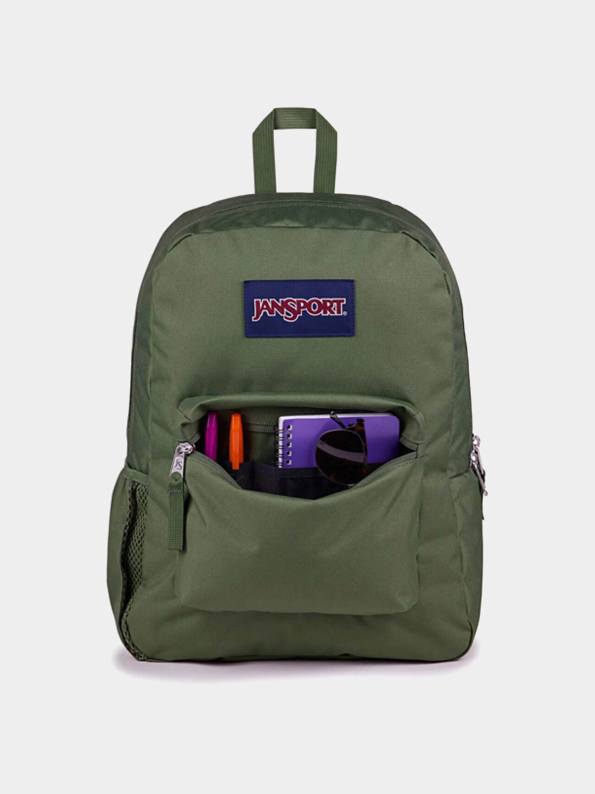 Рюкзак JanSport Cross Town Plus (cargo green)