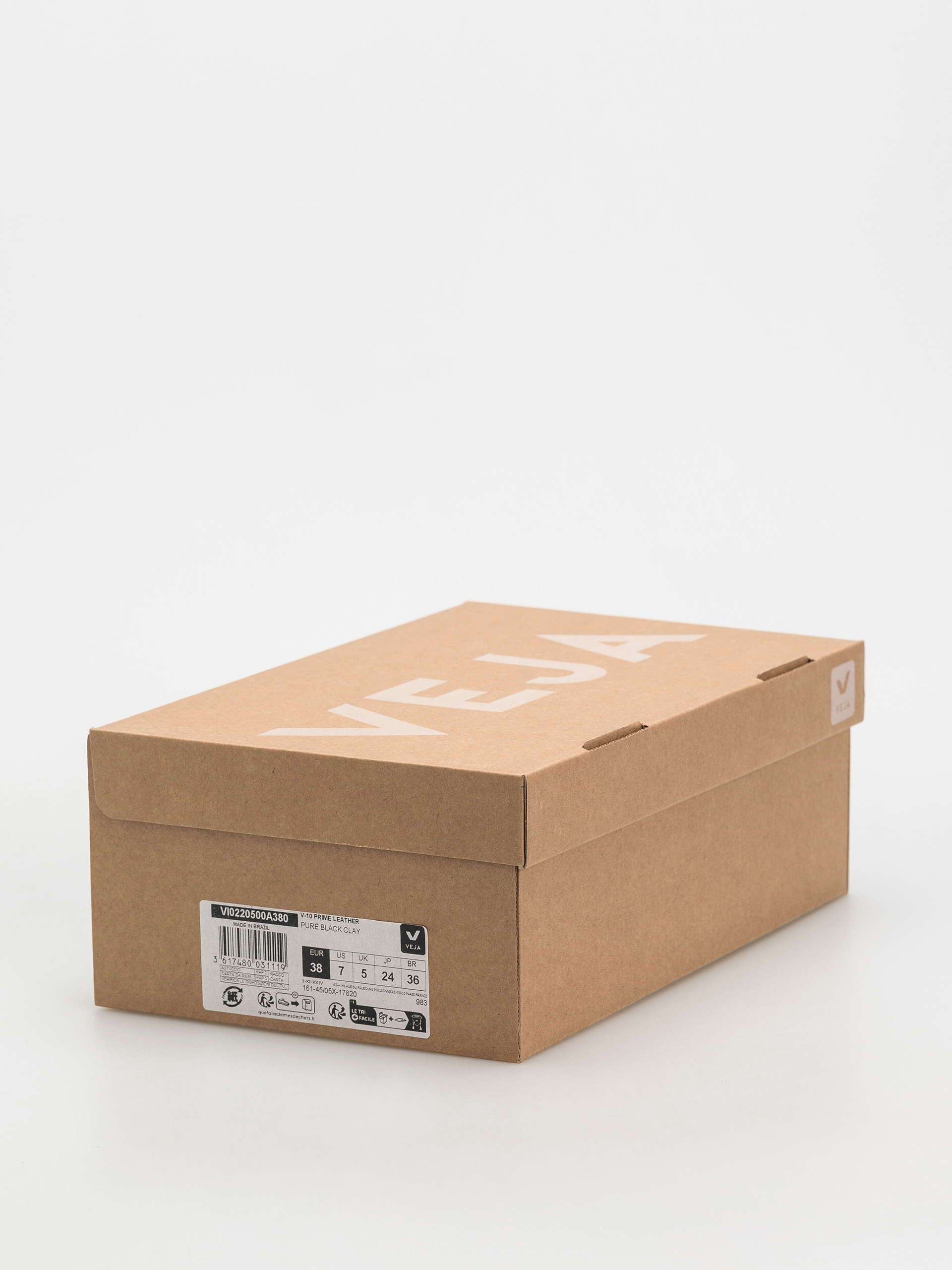 Взуття Veja V-10 Wmn (pure black clay)