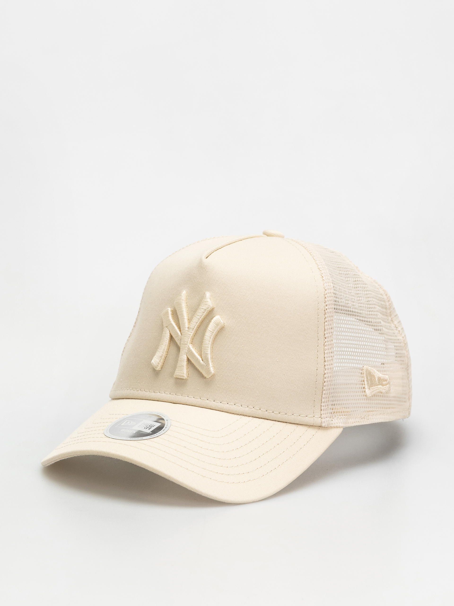 Кепка New Era League Essential Trucker New York Yankees Wmn (light cream)
