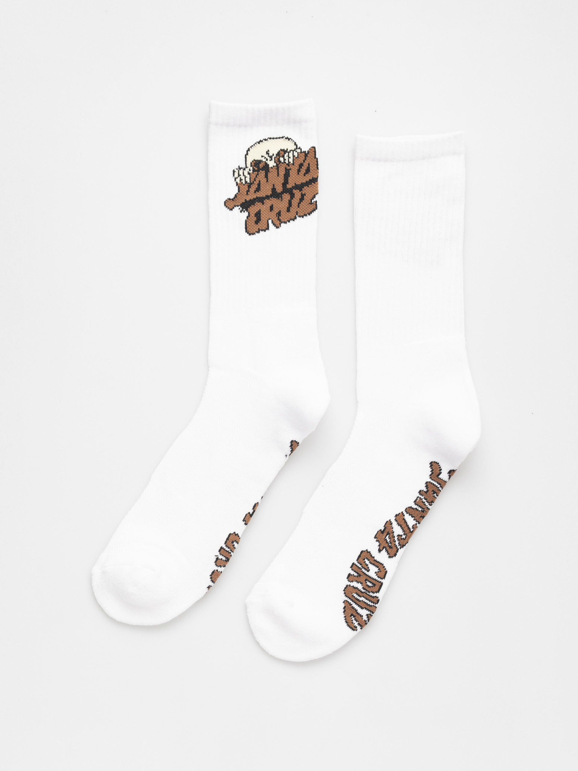  Шкарпетки Santa Cruz Knibbs Alien Stacked Strip (white)