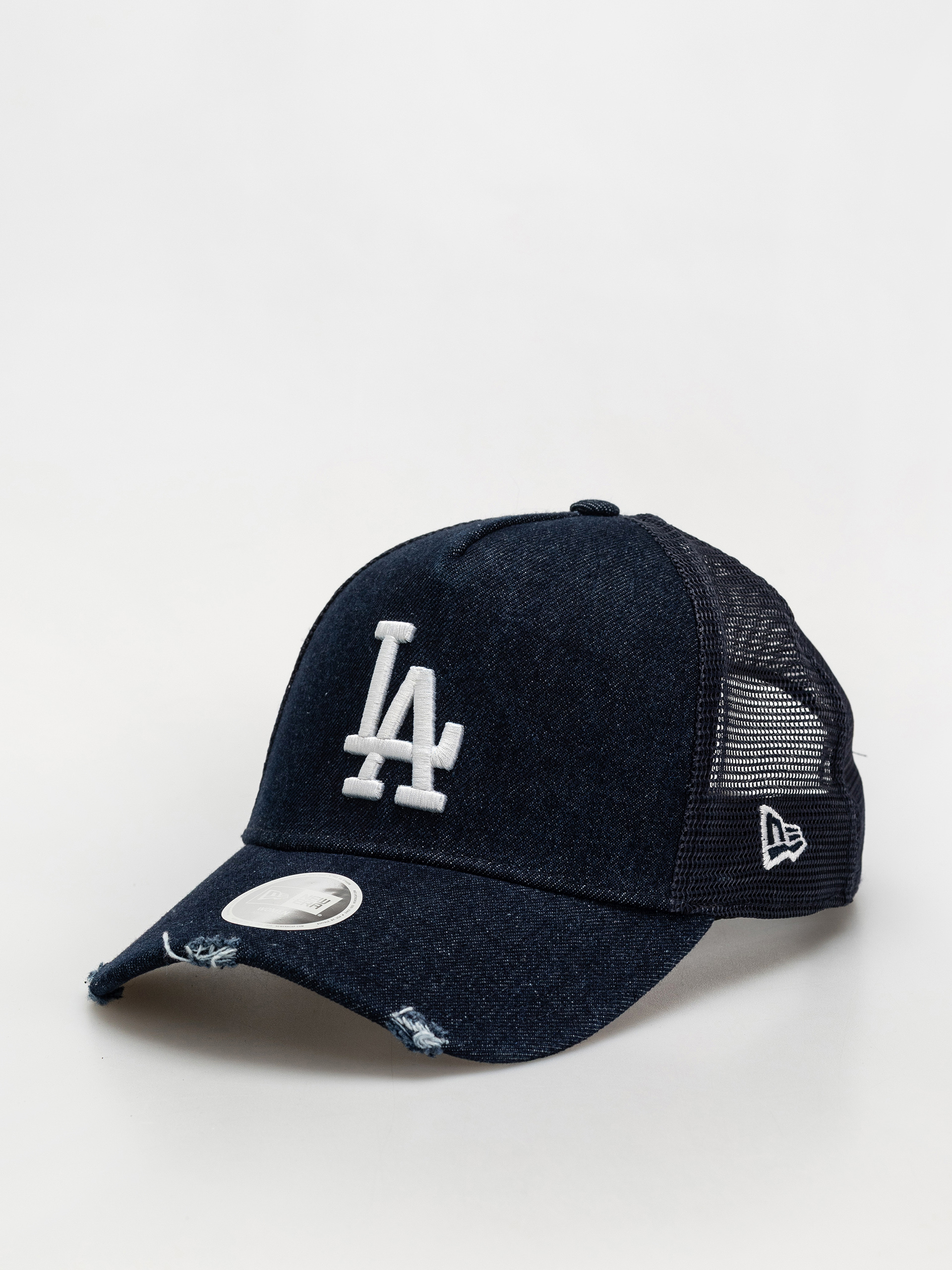 Кепка New Era Denim Trucker Los Angeles Dodgers Wmn (navy)