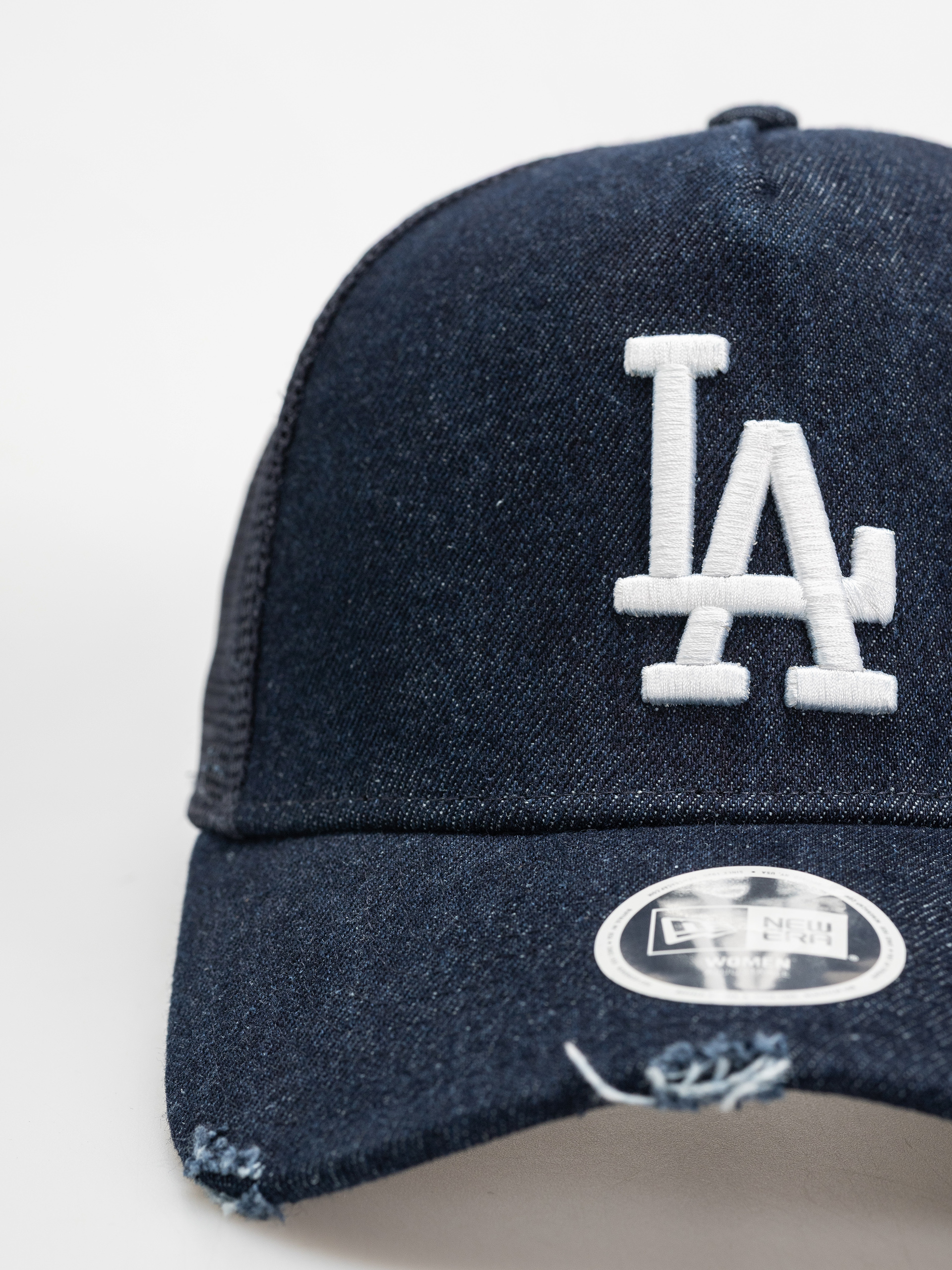 Кепка New Era Denim Trucker Los Angeles Dodgers Wmn (navy)