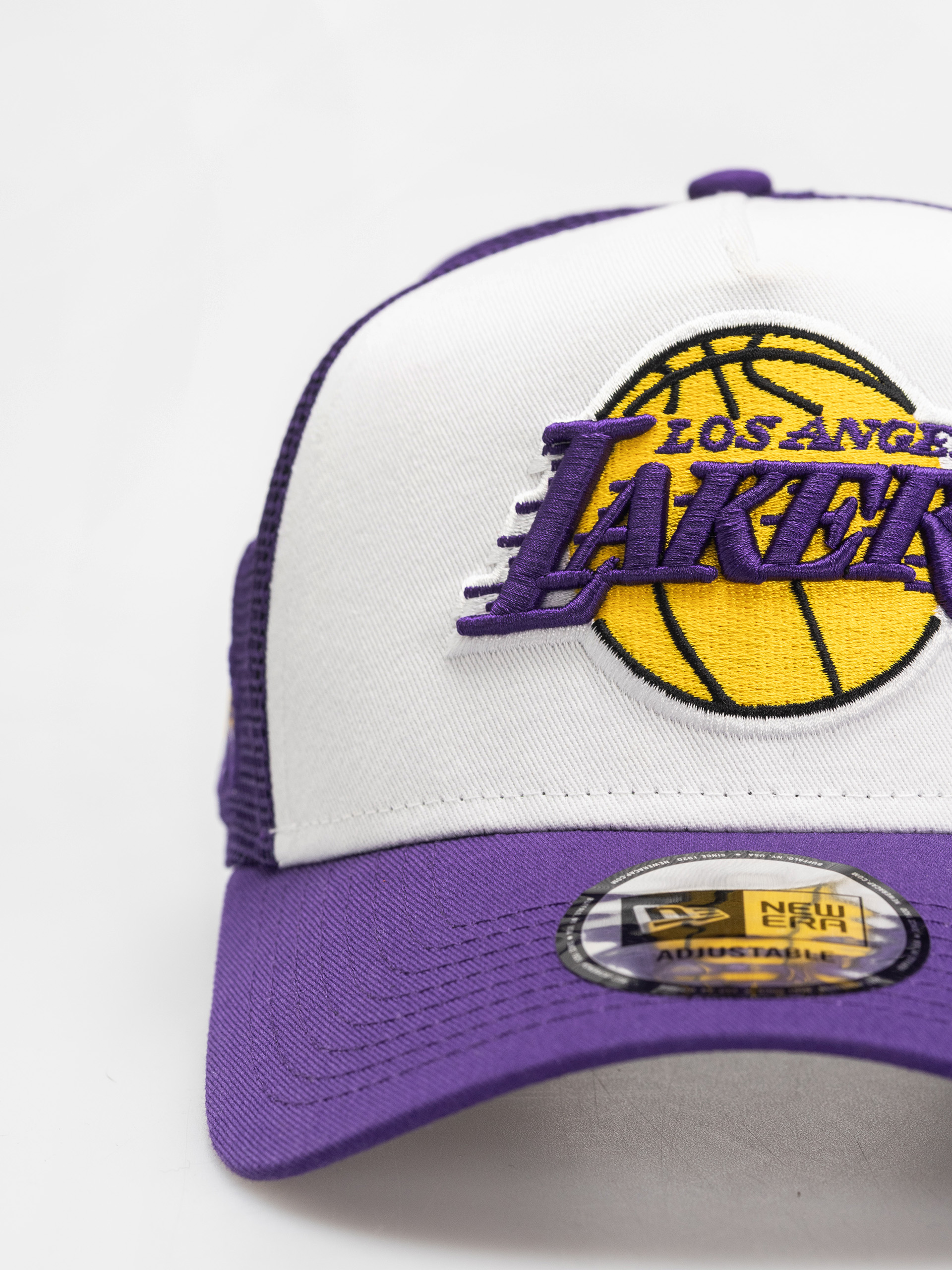 Кепка New Era NBA Side Patch Trucker Los Angeles Lakers (violet/white)