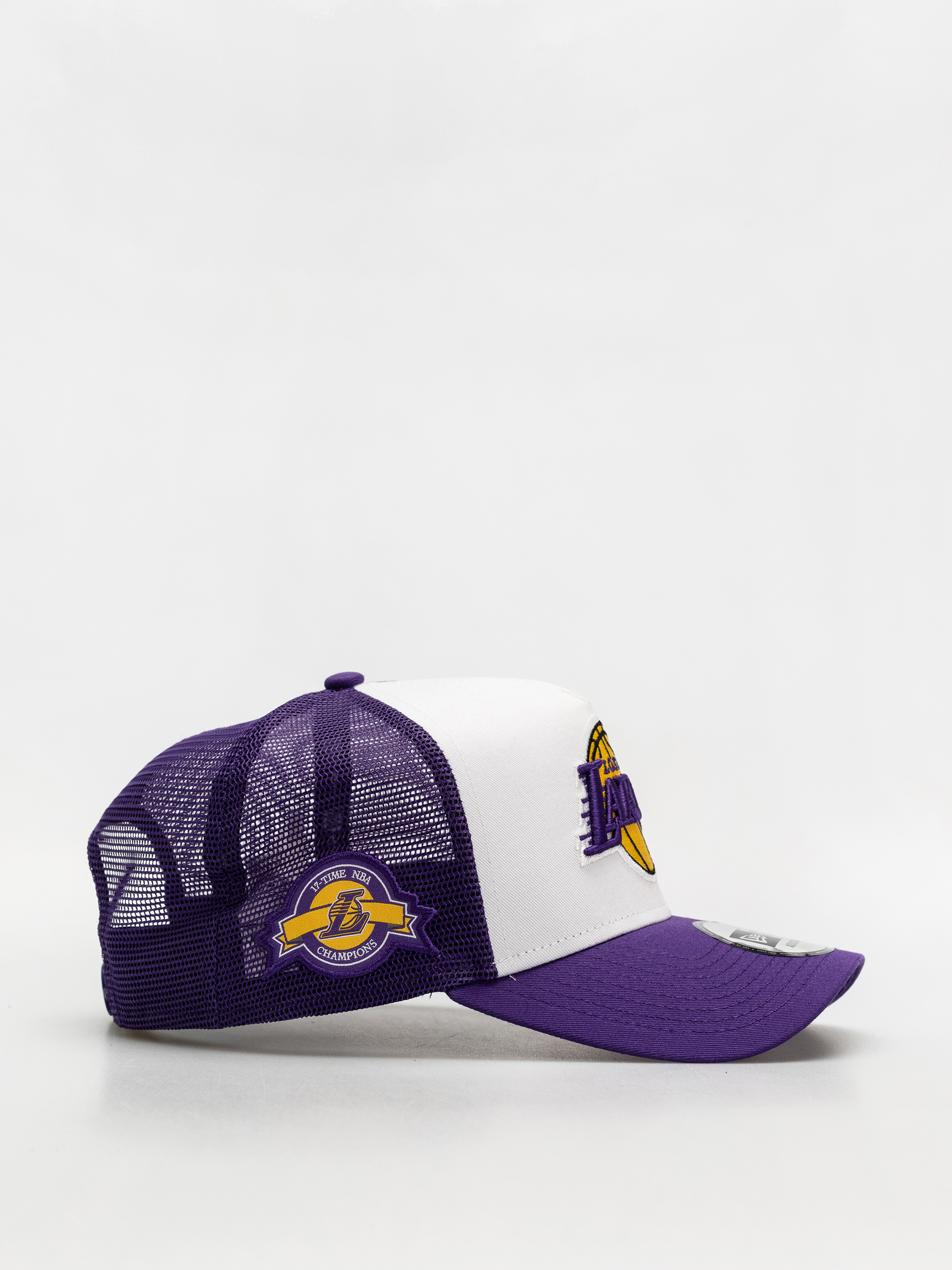 Кепка New Era NBA Side Patch Trucker Los Angeles Lakers (violet/white)