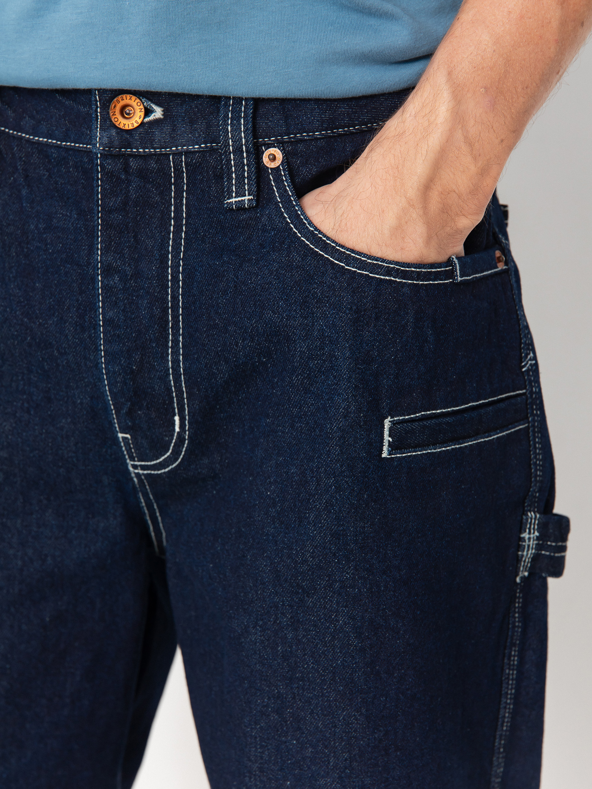 Шорти Brixton Builders Carpenter (rinse denim)