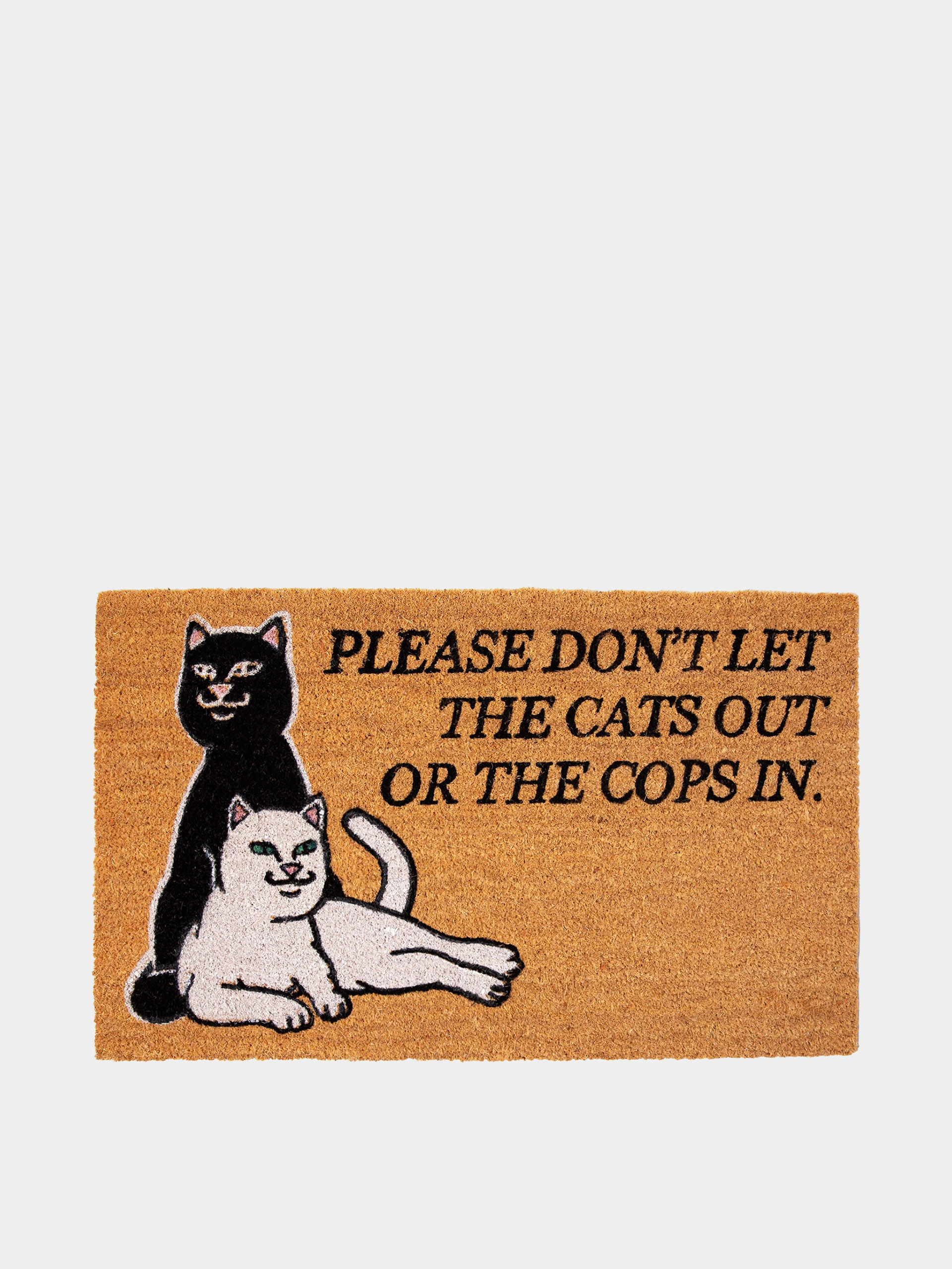 Килимок RipNDip Don'T Let The Cops In (brown)