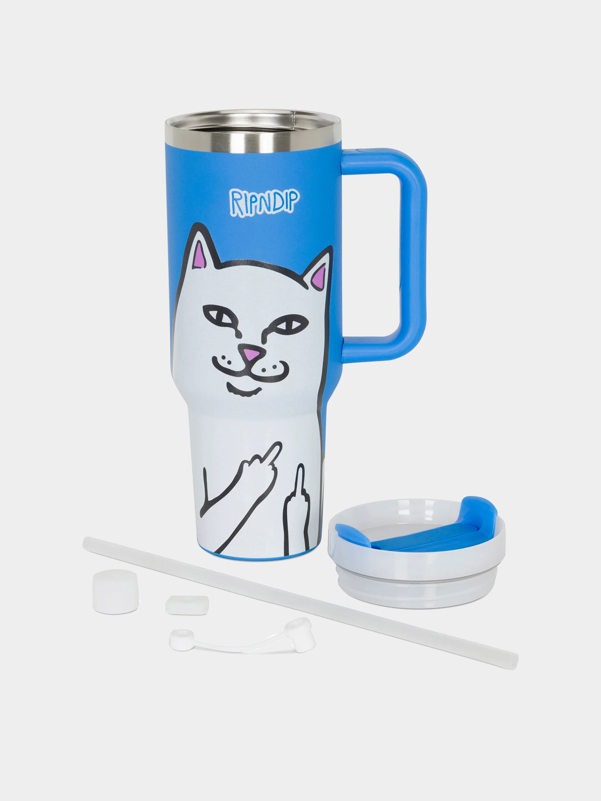 Чашка RipNDip Lord Nermal Big Ol Cup Tumbler (blue)