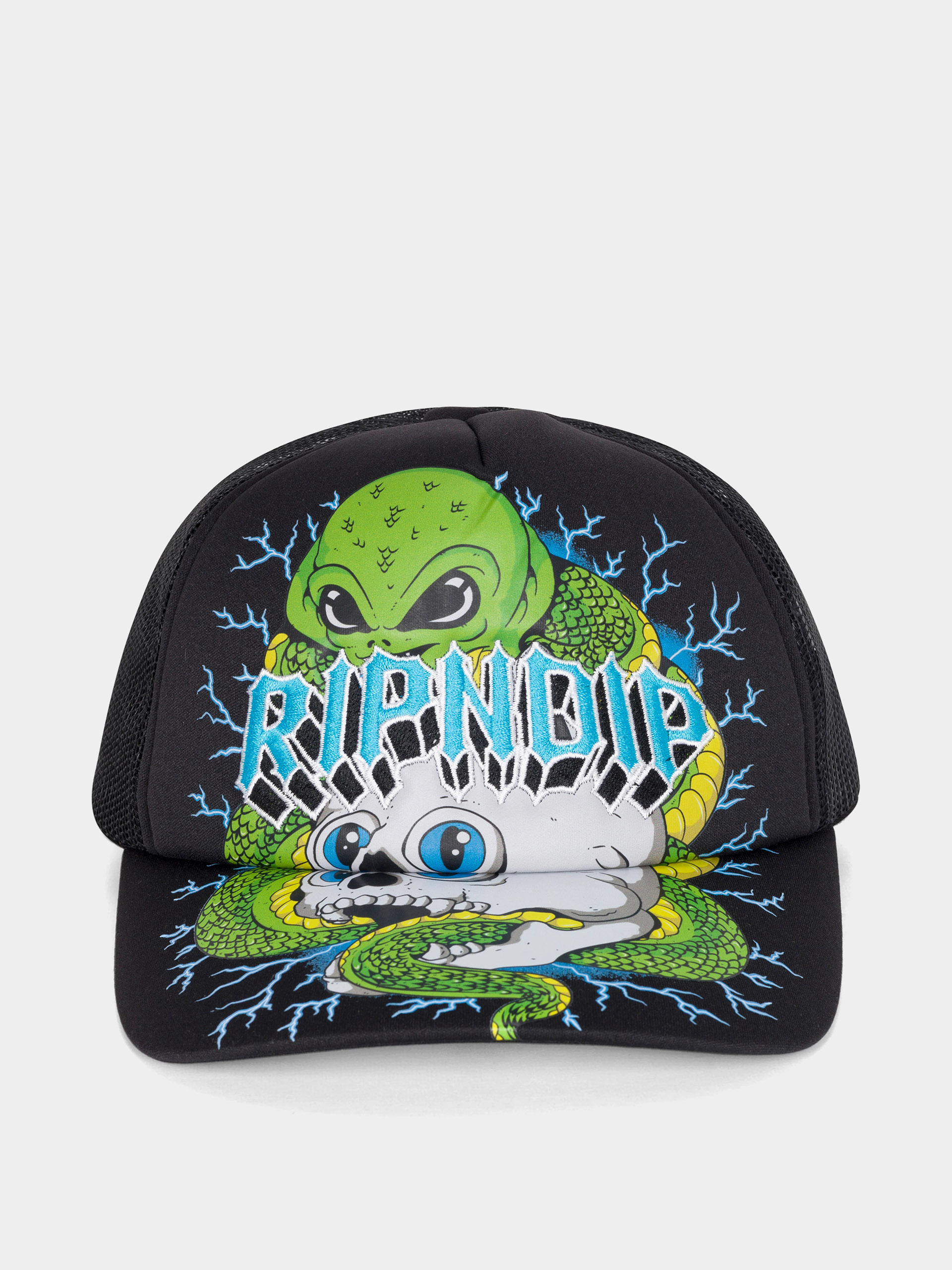 Кепка RipNDip Skull And Bones Trucker (black)