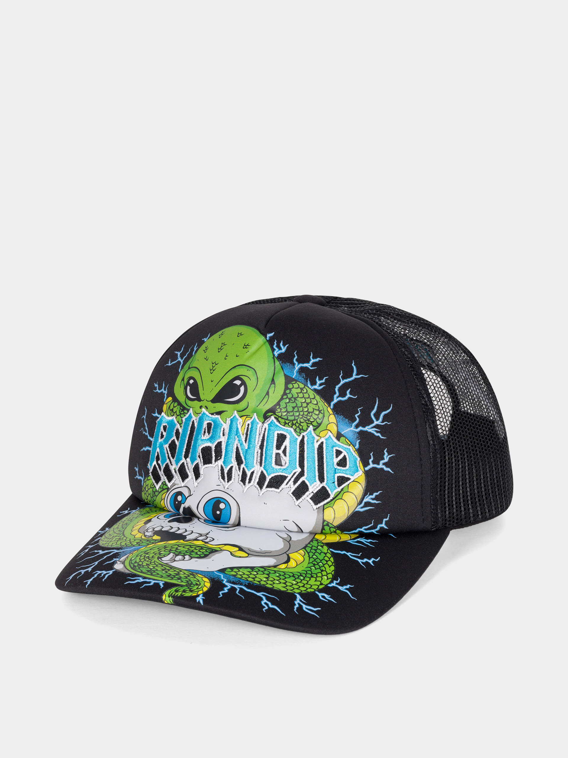 Кепка RipNDip Skull And Bones Trucker (black)