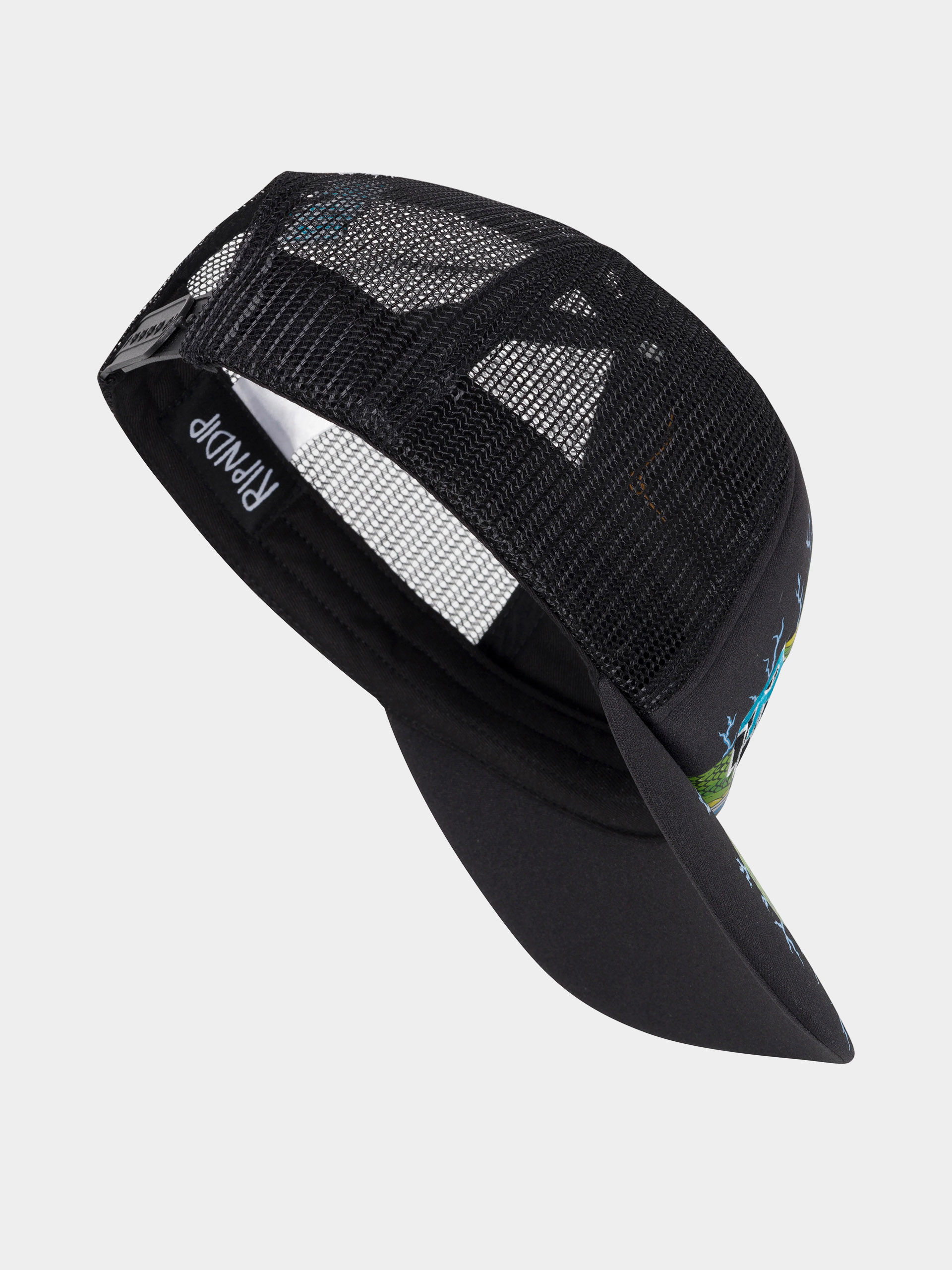 Кепка RipNDip Skull And Bones Trucker (black)