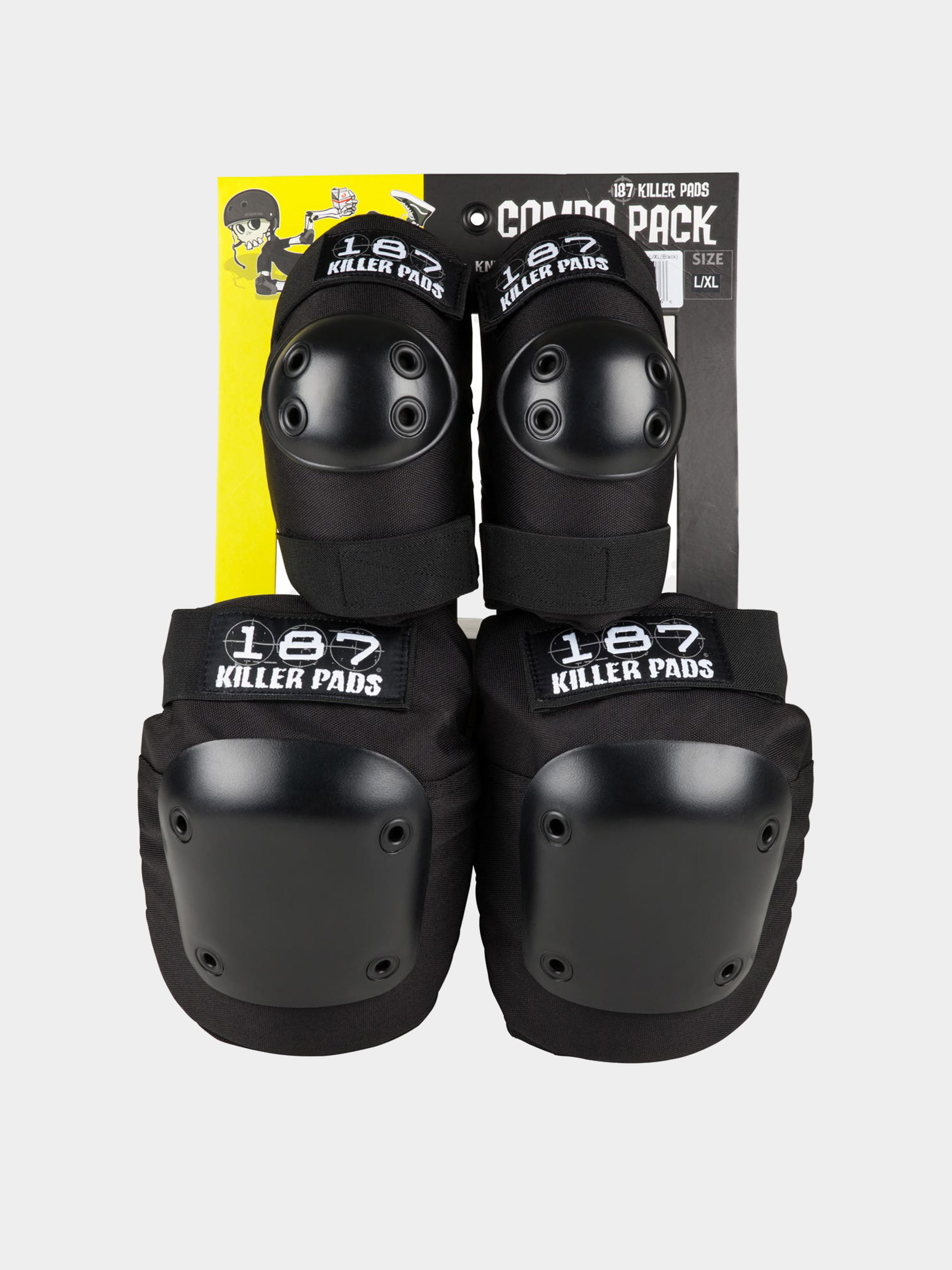 Захист 187 Killer Pads Combo Pack Knee & Elbow (black)