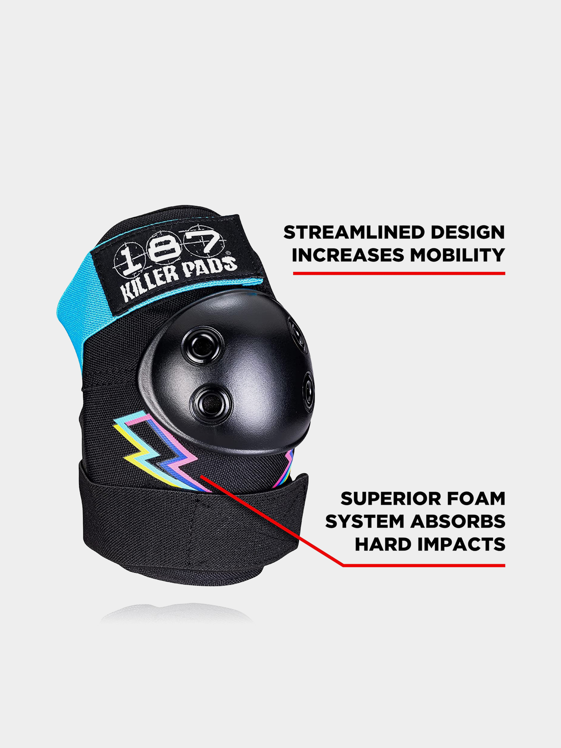 Захист 187 Killer Pads Six Pack Set Electric Bolt (multi)