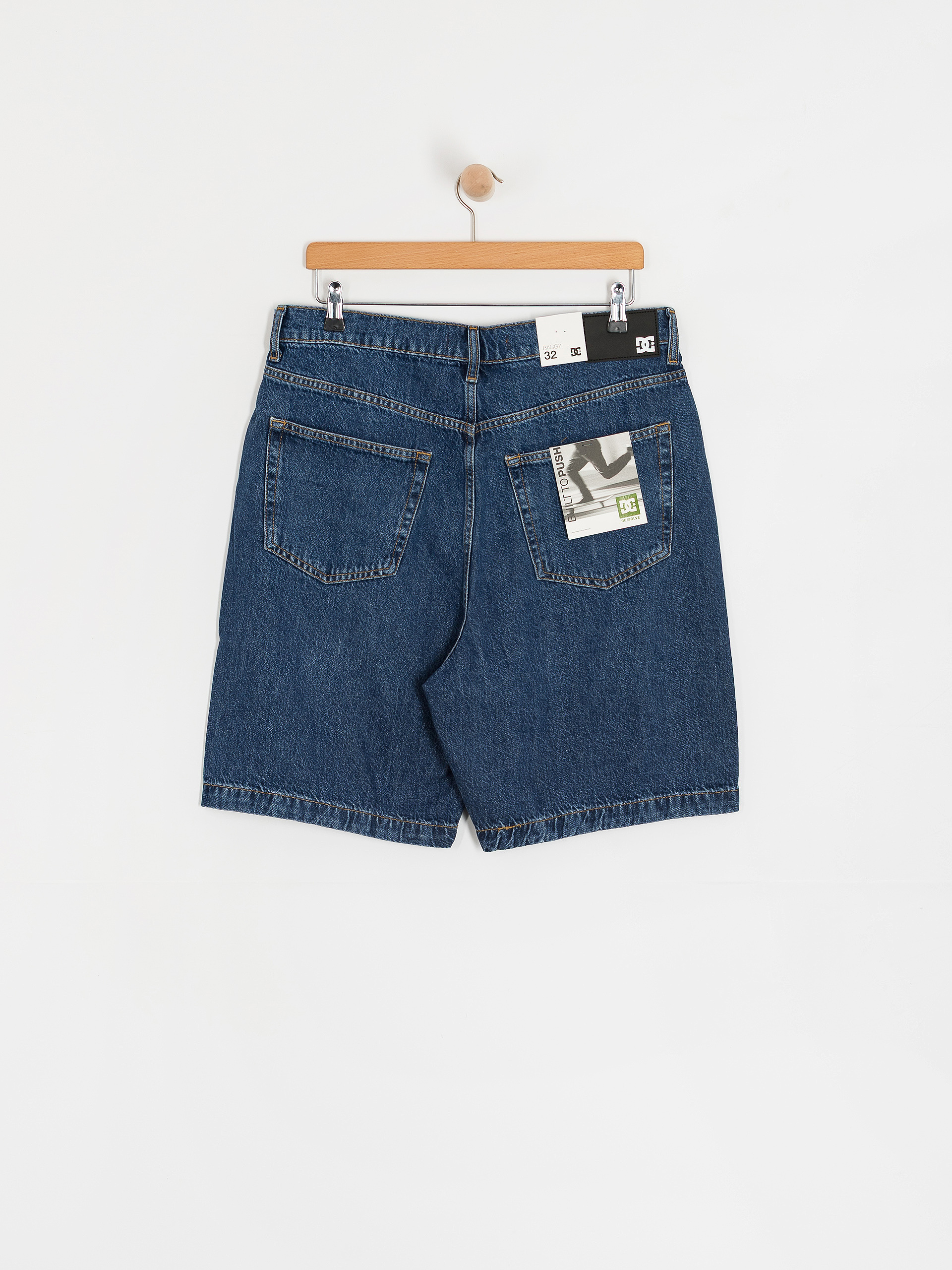 Шорти DC Worker Baggy Denim Rsi (stone indigo)