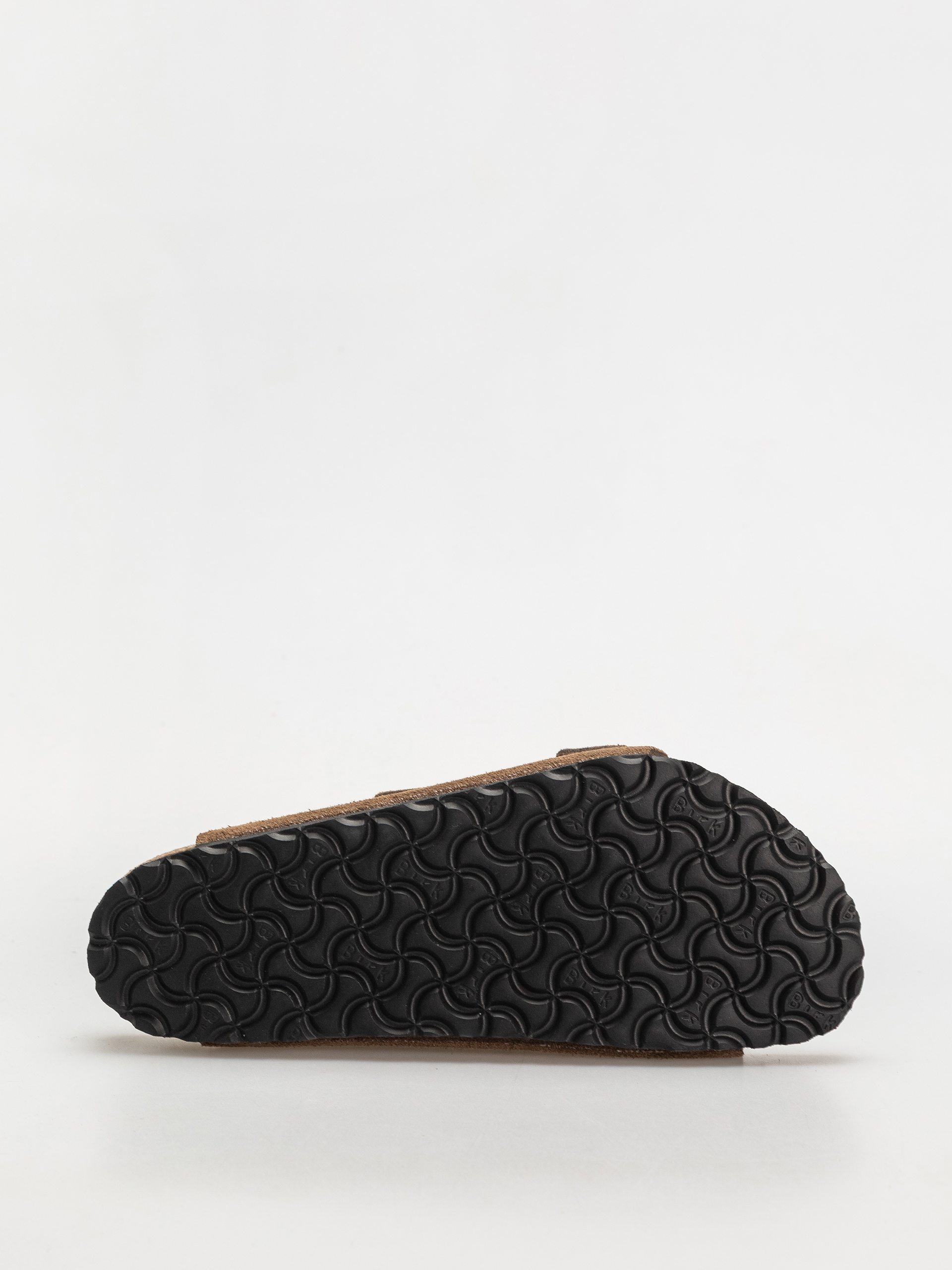 Шльопанці Birkenstock Arizona Suede Leather Regular (dark tea)