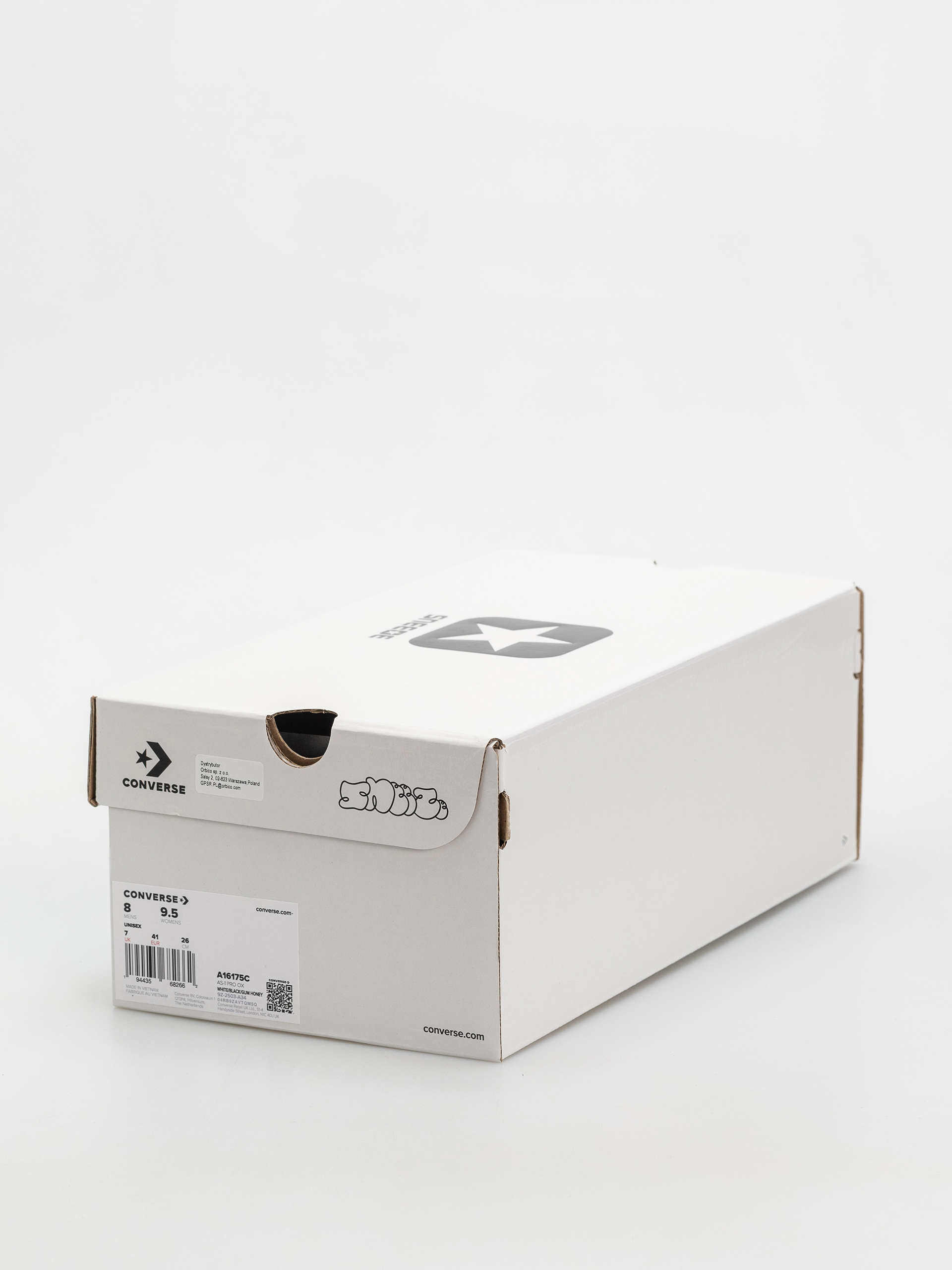 Взуття Converse X Sneeze Mag As-1 Pro Ox (white/black/gum honey)