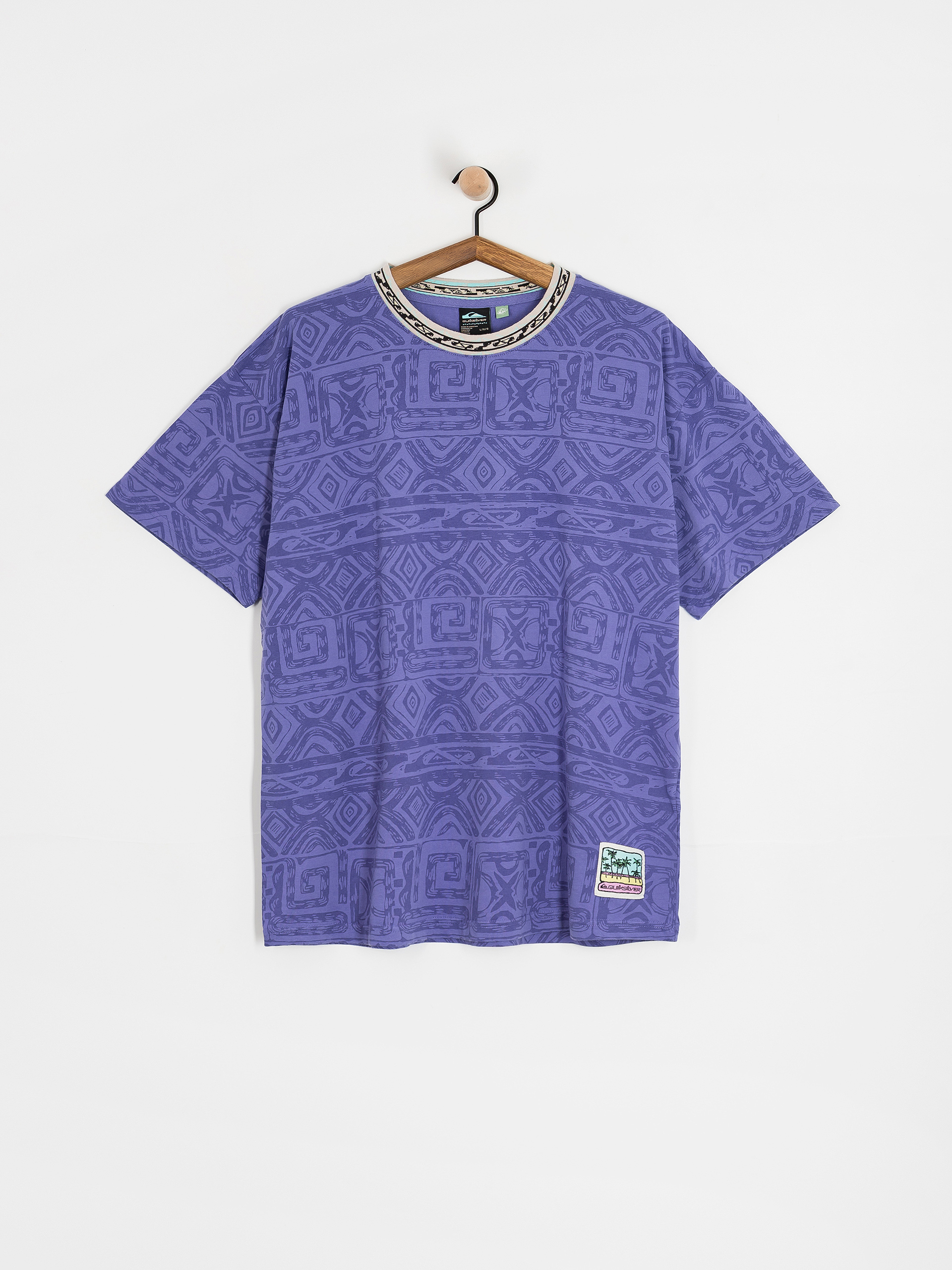 Футболка Quiksilver Global Heat (dusted peri global heat)