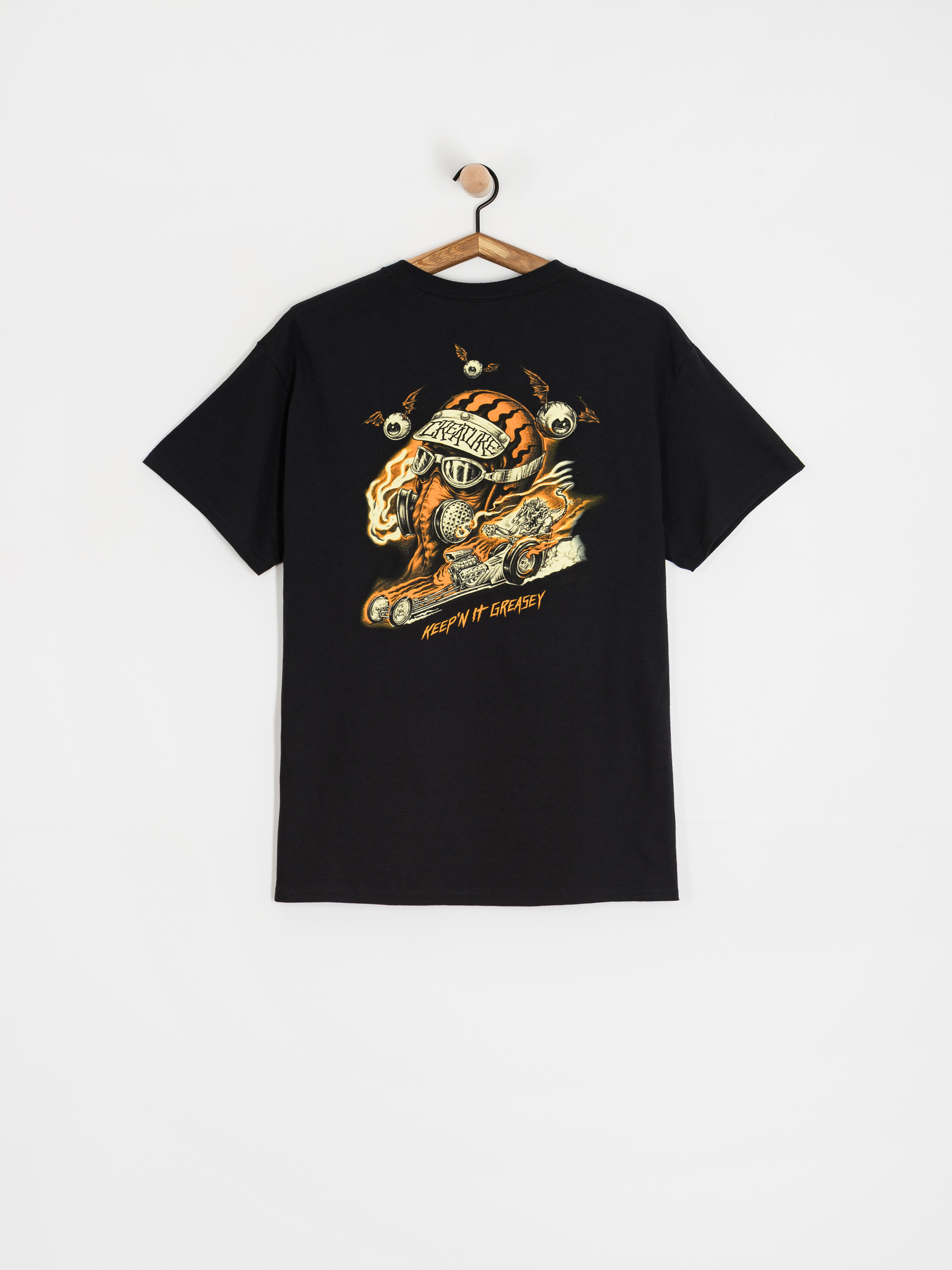 Футболка Creature Crash And Burn (black)