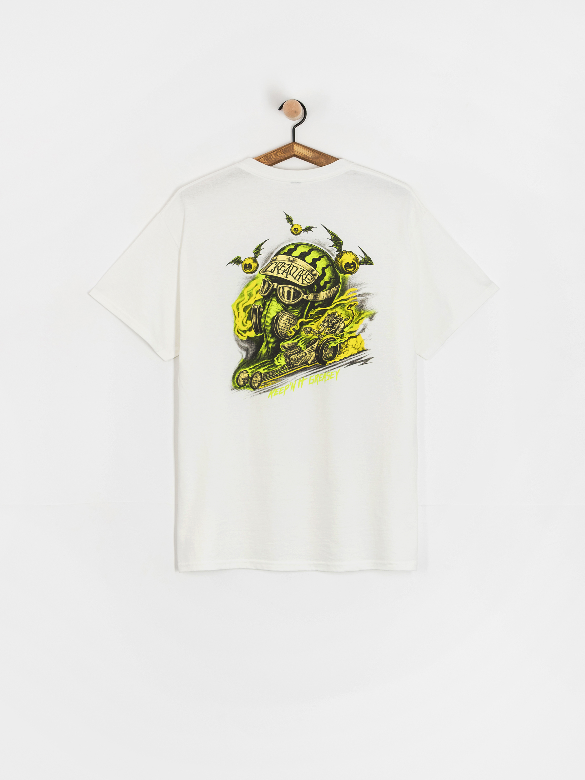 Футболка Creature Crash And Burn (white)