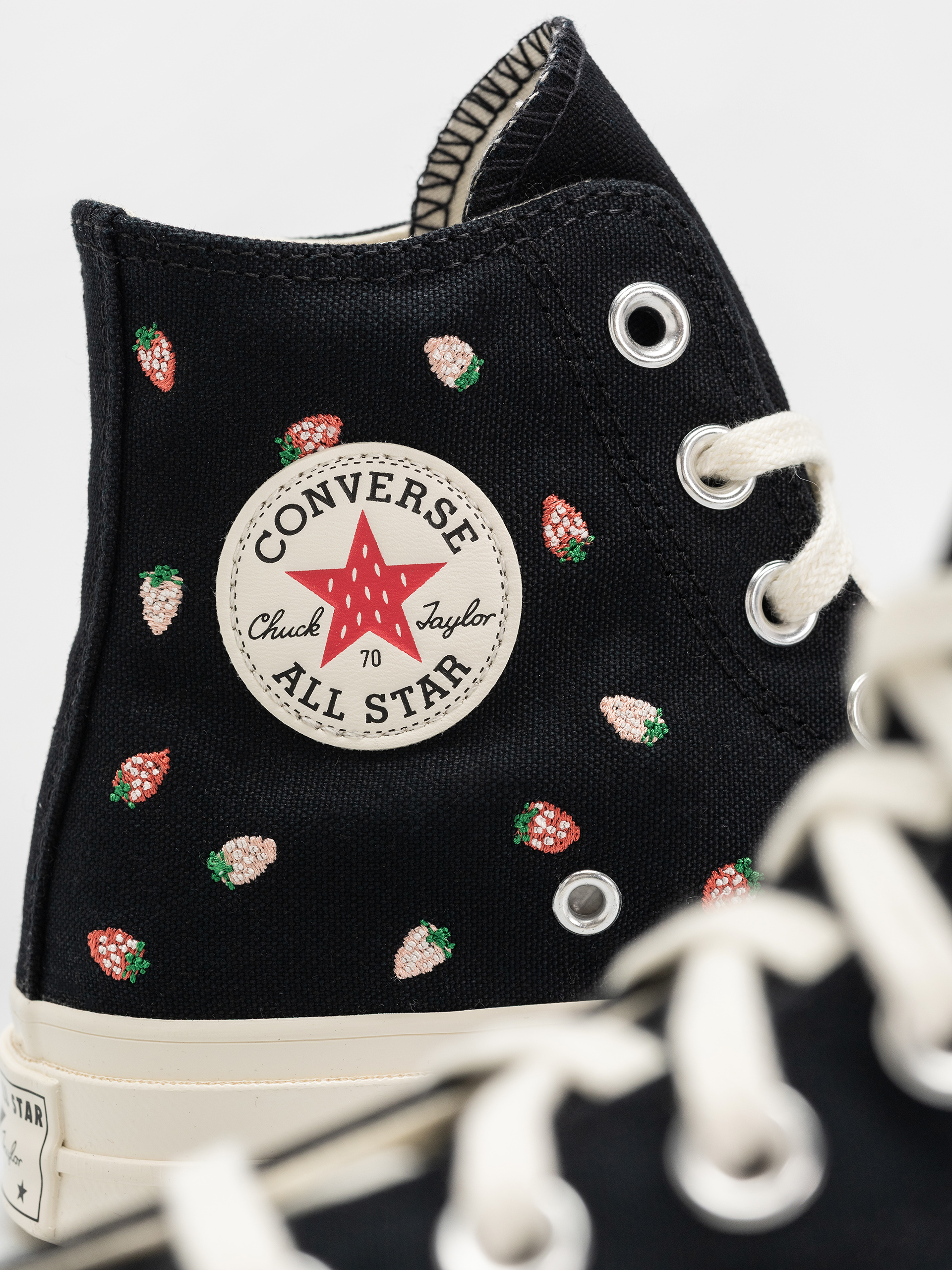 Кеди Converse Chuck 70 Hi (black/soft red/green)