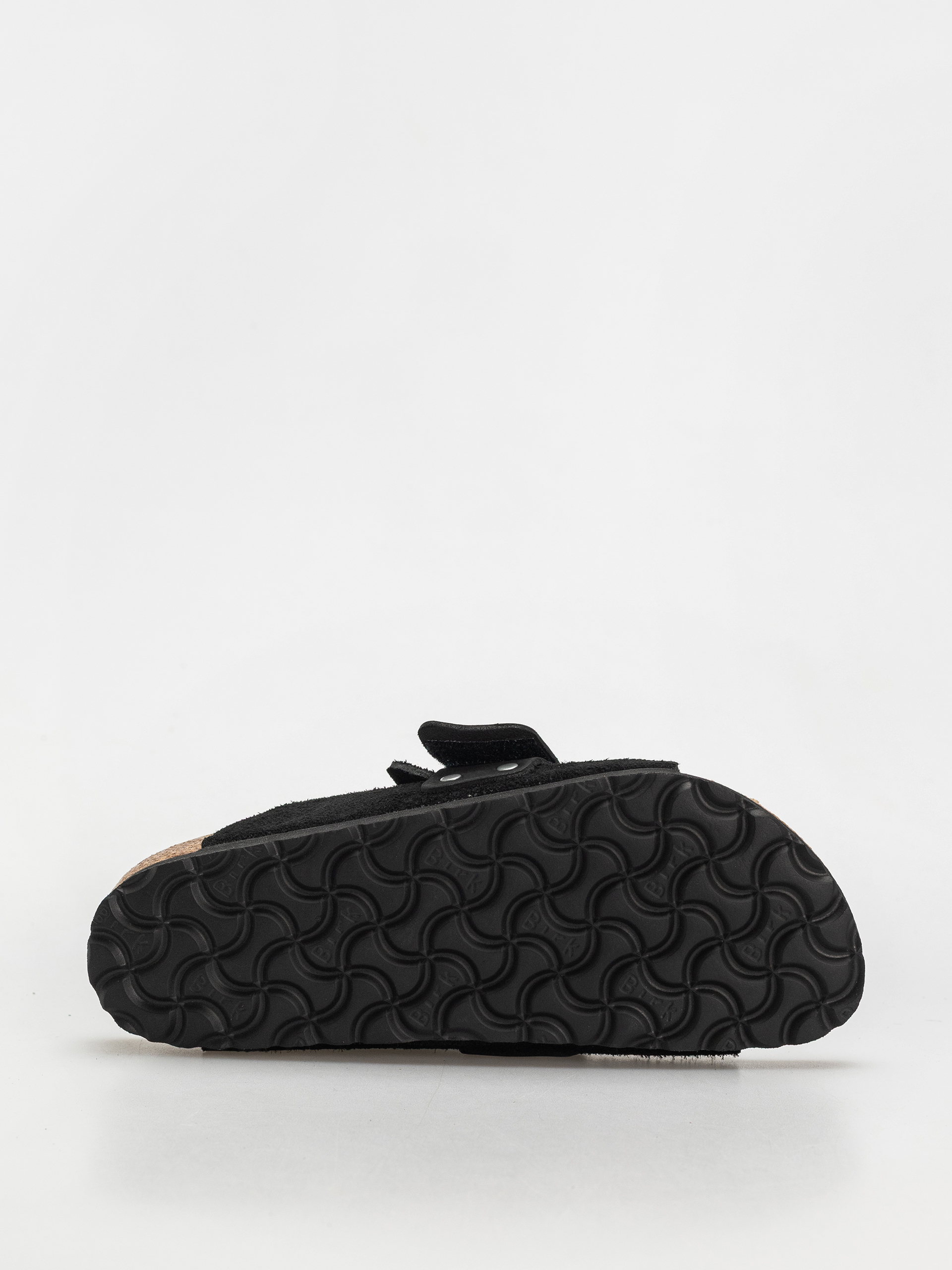 Шльопанці Birkenstock Kyoto Nubuck Suede Leather Narrow Wmn (black)