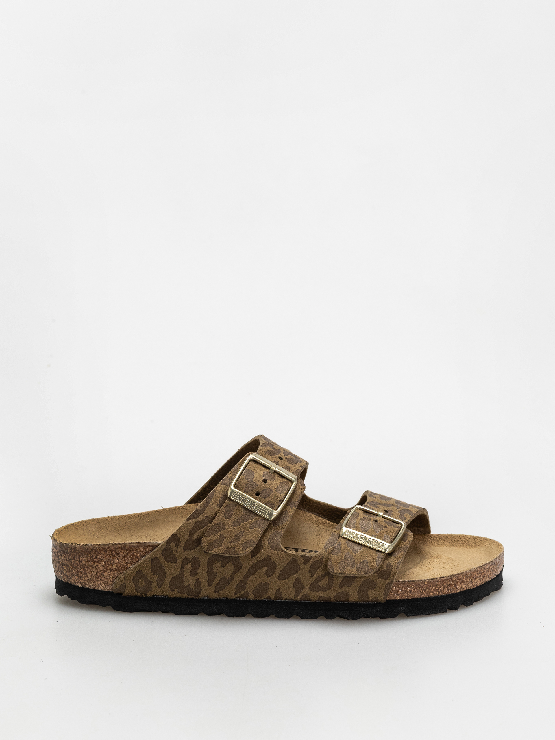 Шльопанці Birkenstock Arizona Synthetics Narrow Wmn (leo khaki)