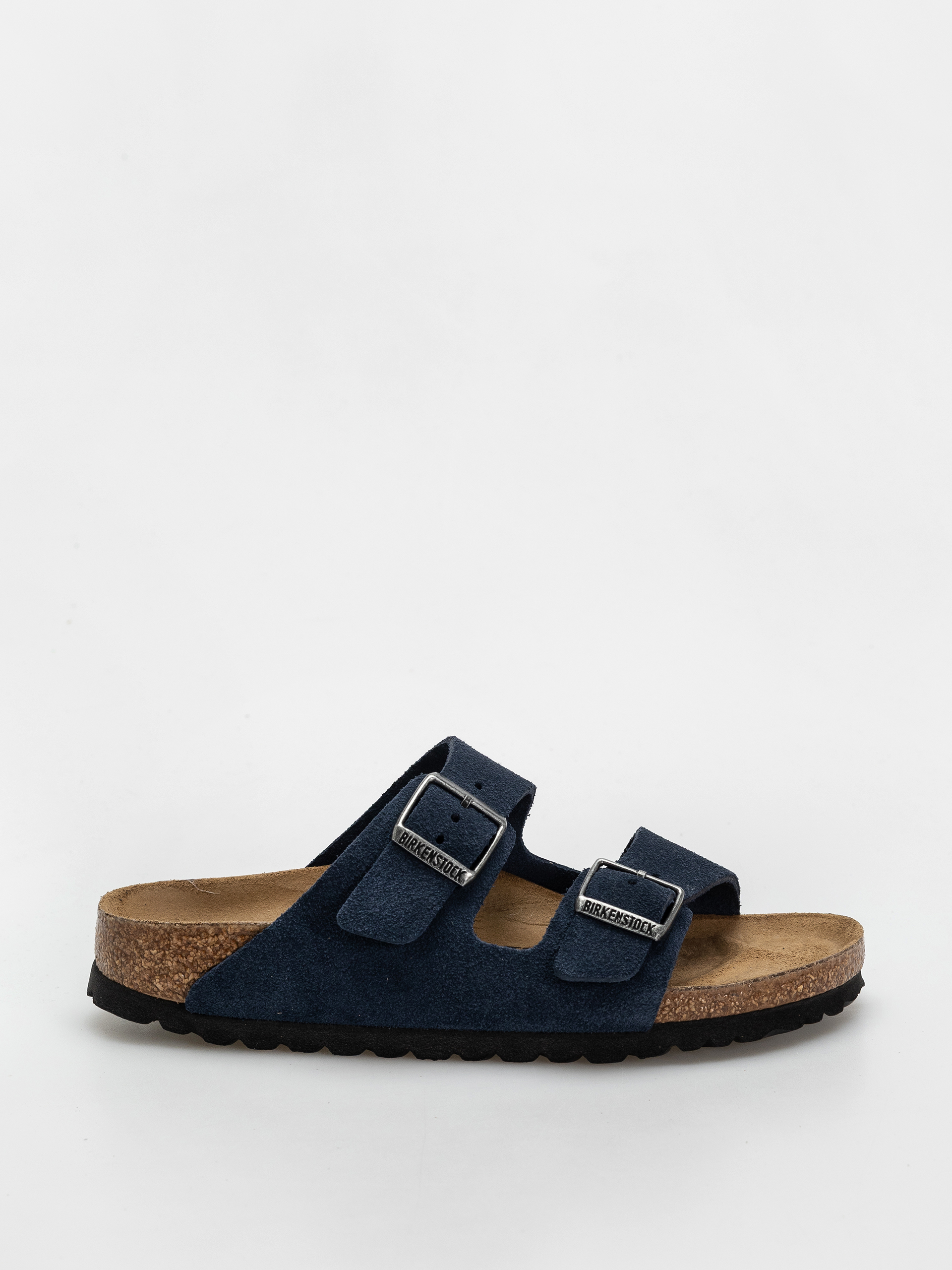 Шльопанці Birkenstock Arizona Suede Leather Narrow Wmn (new navy)