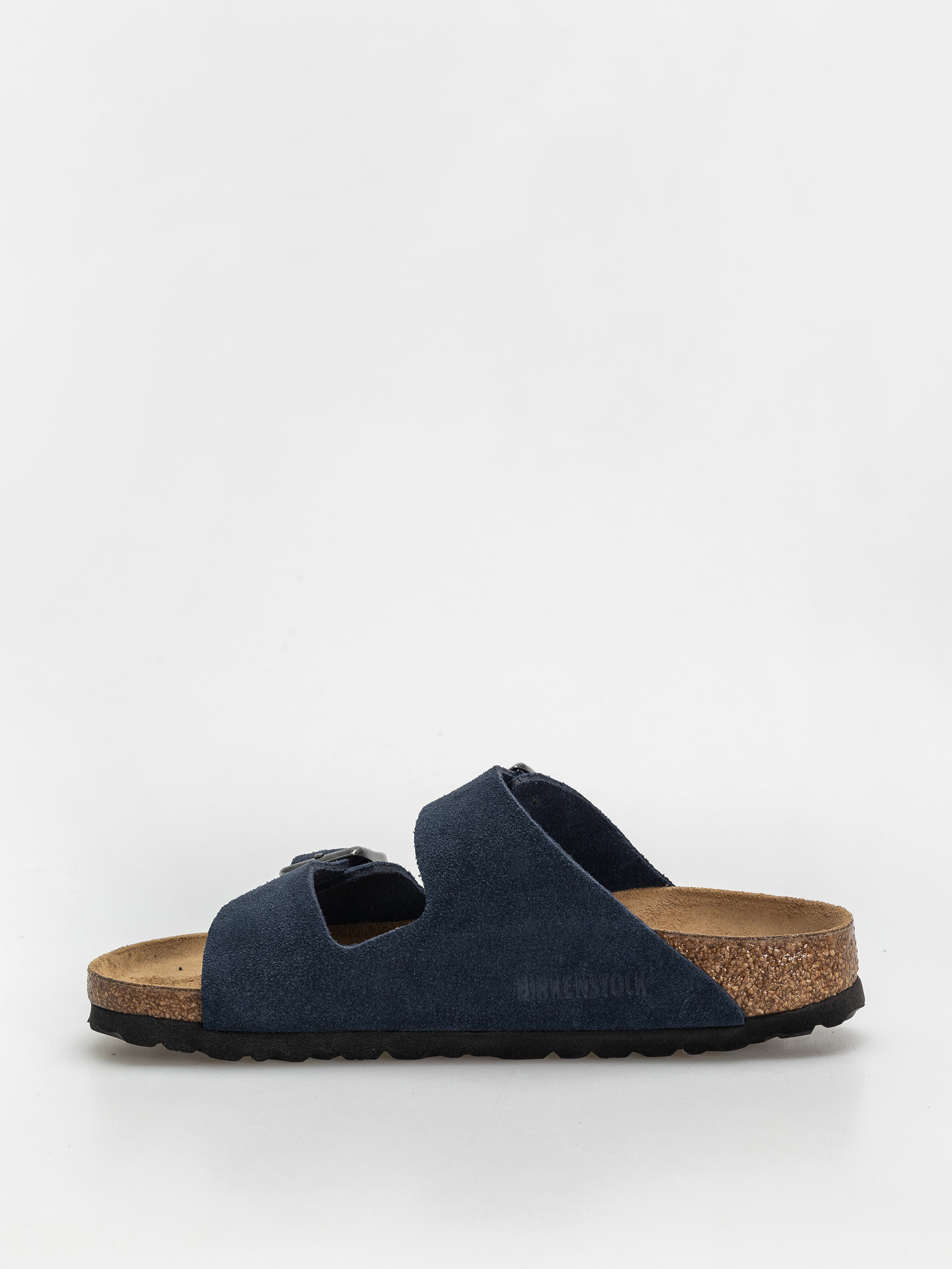 Шльопанці Birkenstock Arizona Suede Leather Narrow Wmn (new navy)