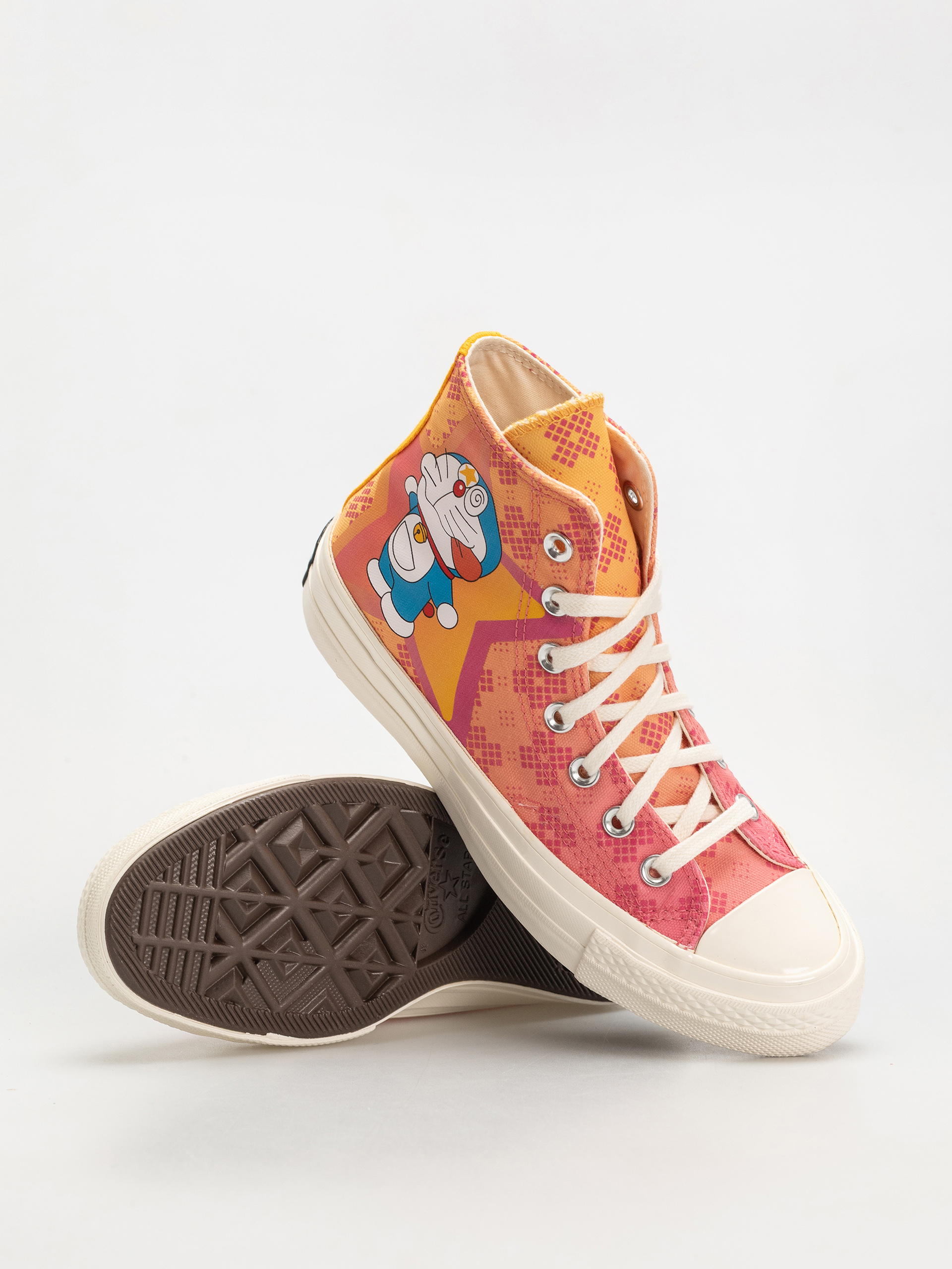 Кеди Converse ・Doraemon Chuck 70 Hi (orange)