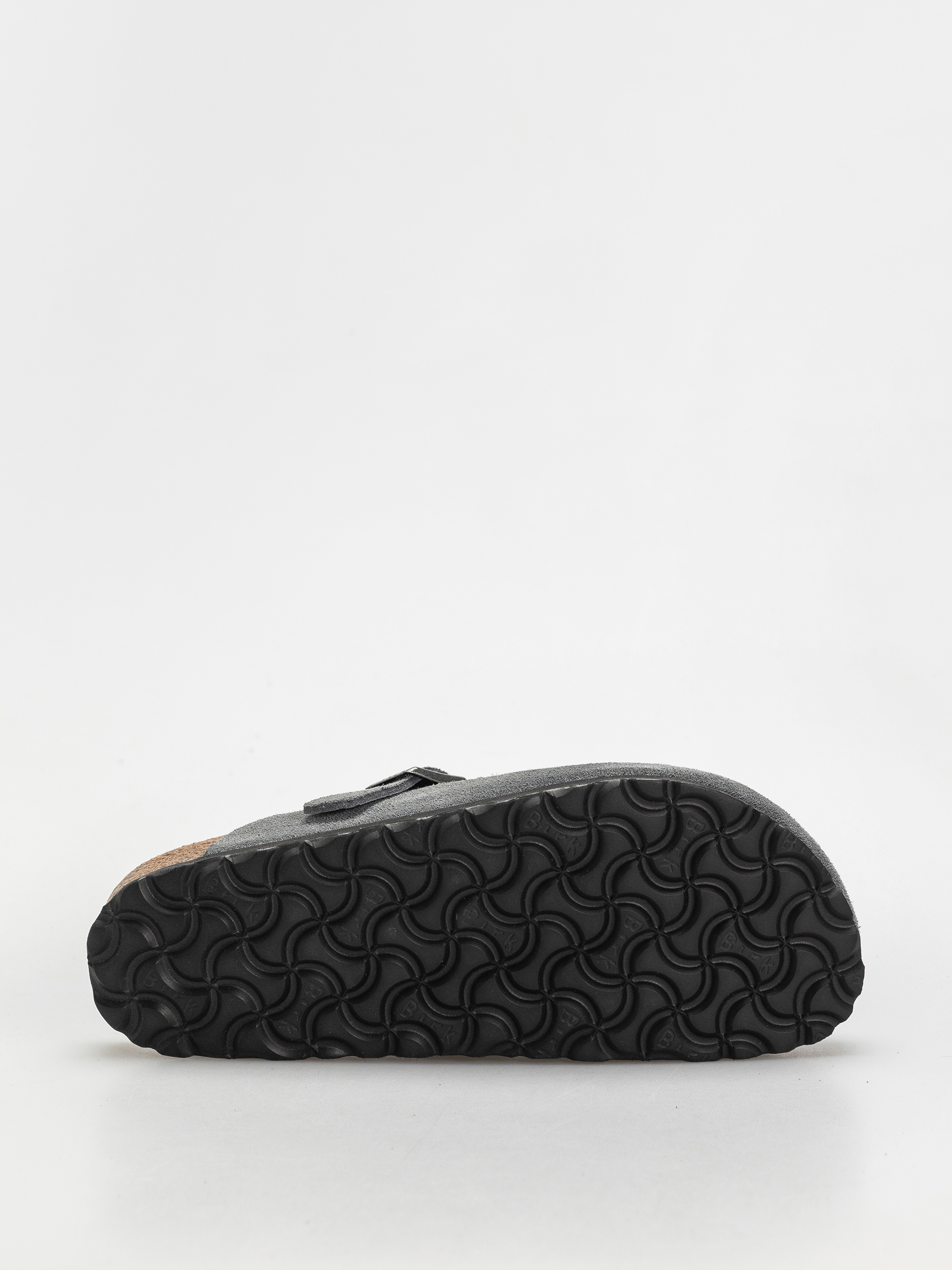 Шльопанці Birkenstock Boston SFB Suede Leather Narrow Wmn (basalt gray)