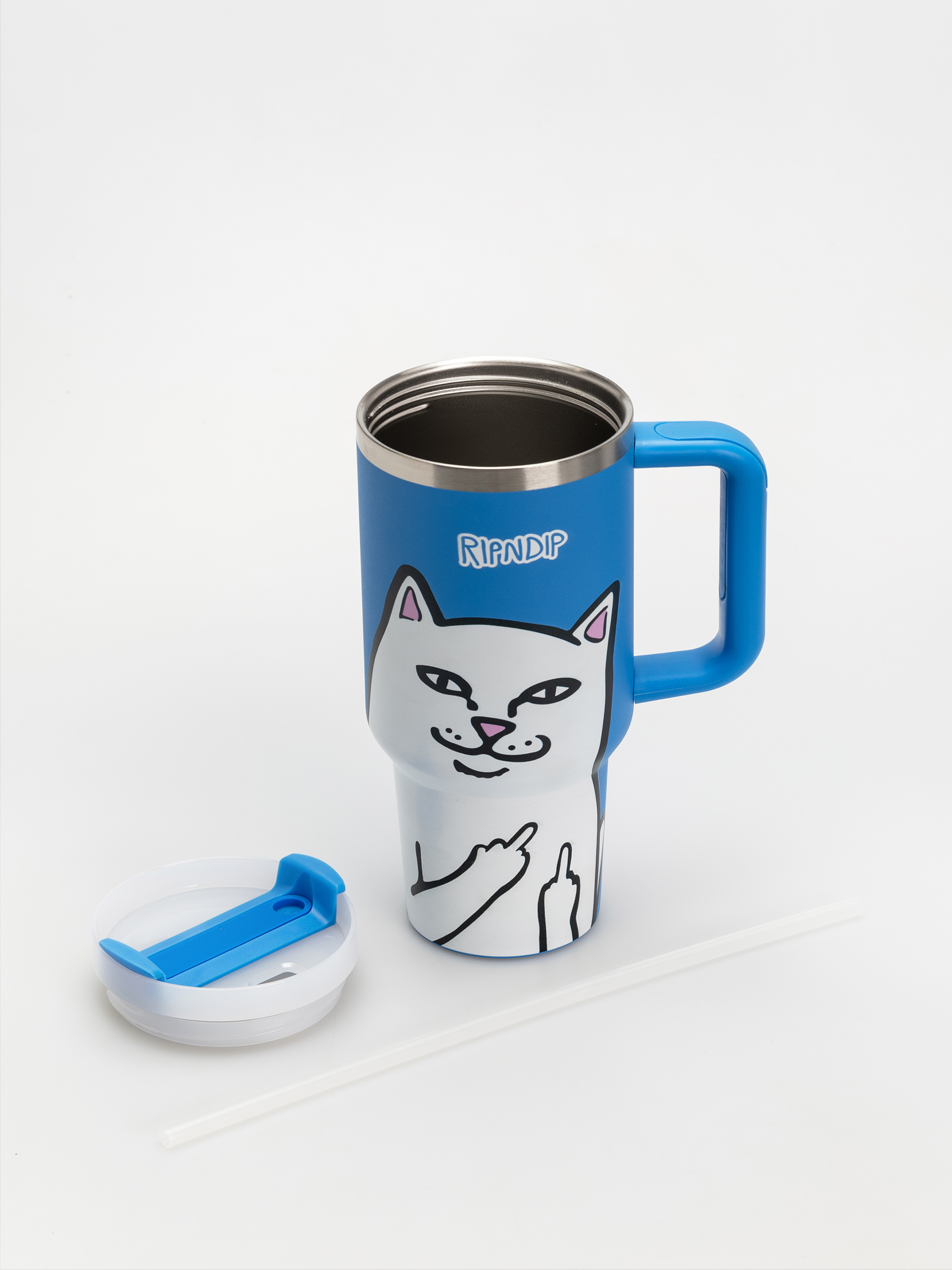 Чашка RipNDip Lord Nermal Big Ol Cup Tumbler (blue)