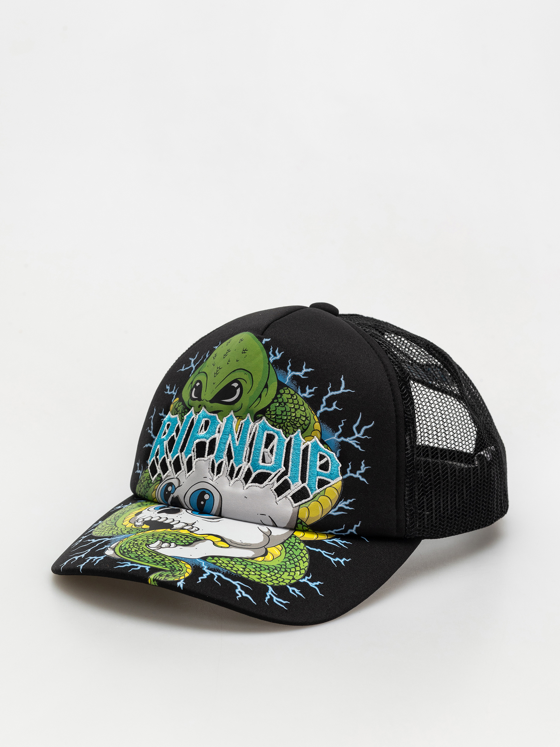 Кепка RipNDip Skull And Bones Trucker (black)