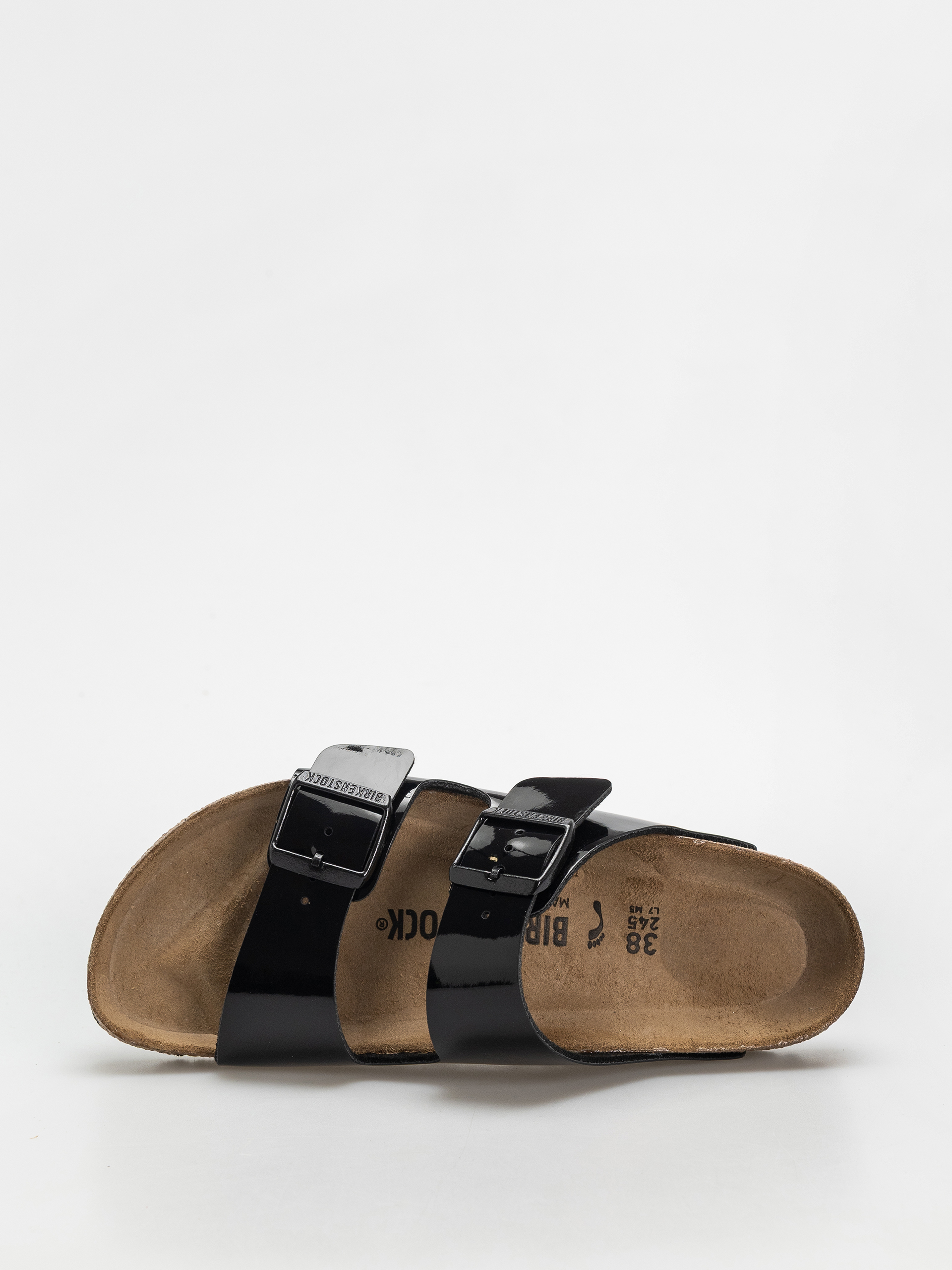 Шльопанці Birkenstock Arizona Narrow Wmn (patent black)