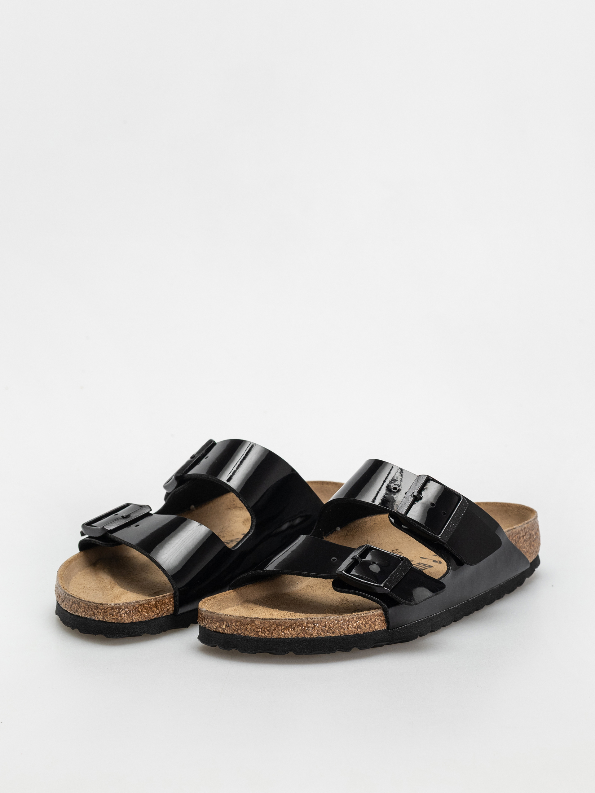 Шльопанці Birkenstock Arizona Narrow Wmn (patent black)