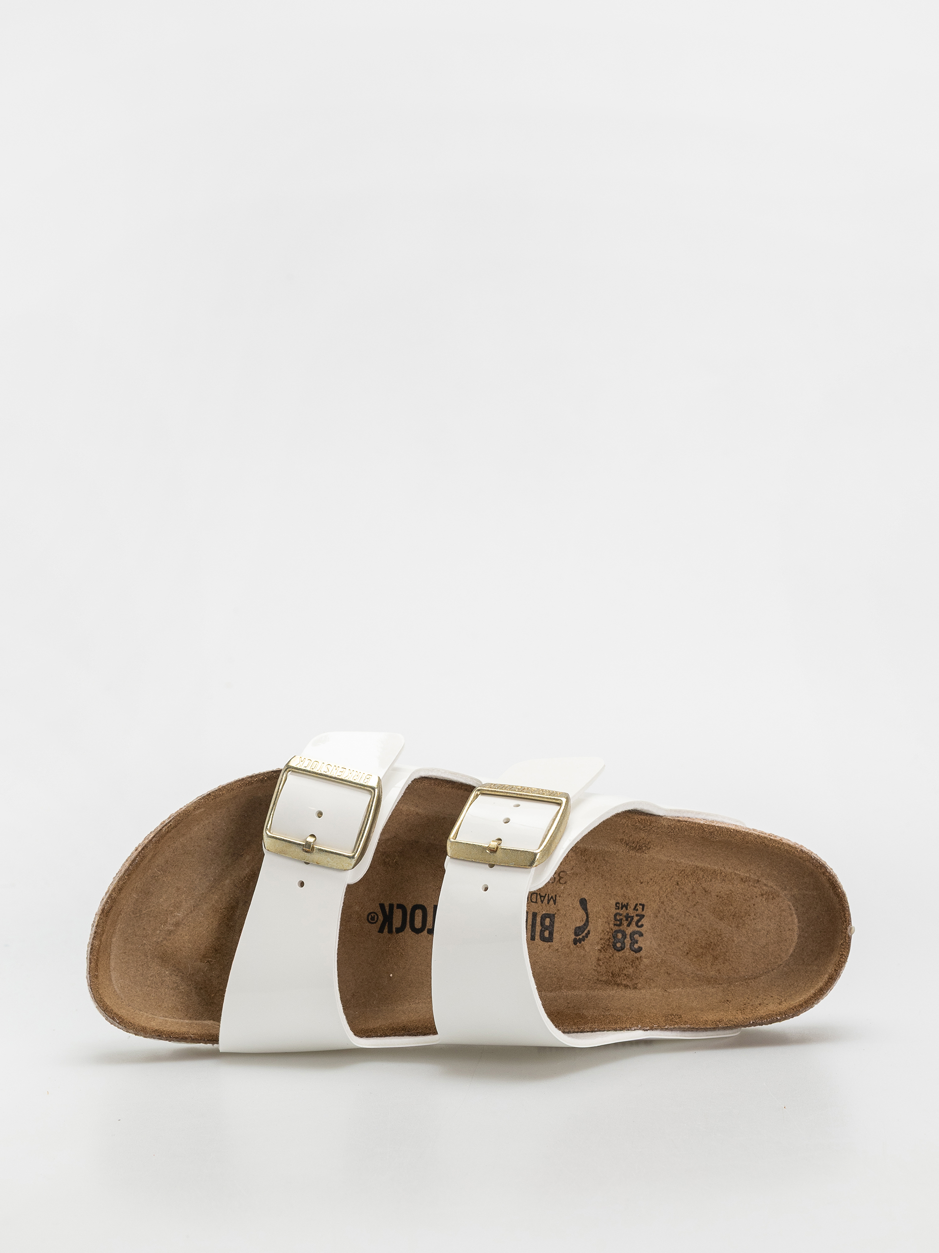 Шльопанці Birkenstock Arizona Narrow Wmn (patent white)
