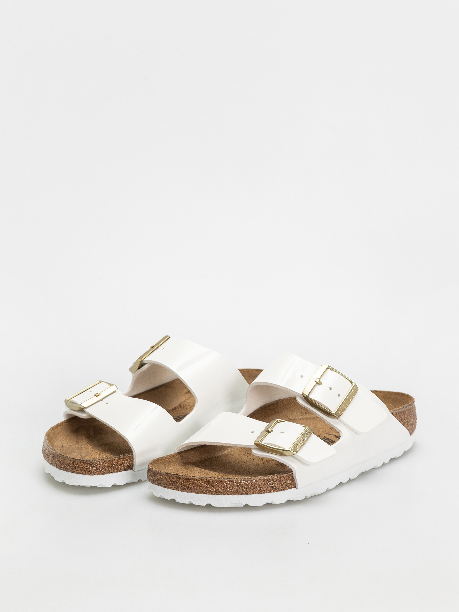 Шльопанці Birkenstock Arizona Narrow Wmn (patent white)