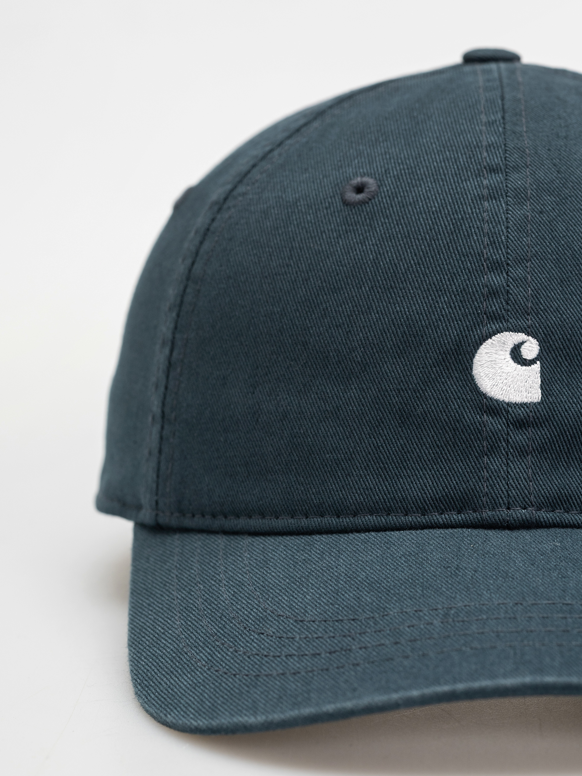 Кепка Carhartt WIP Madison Logo (deep lagoon/white)
