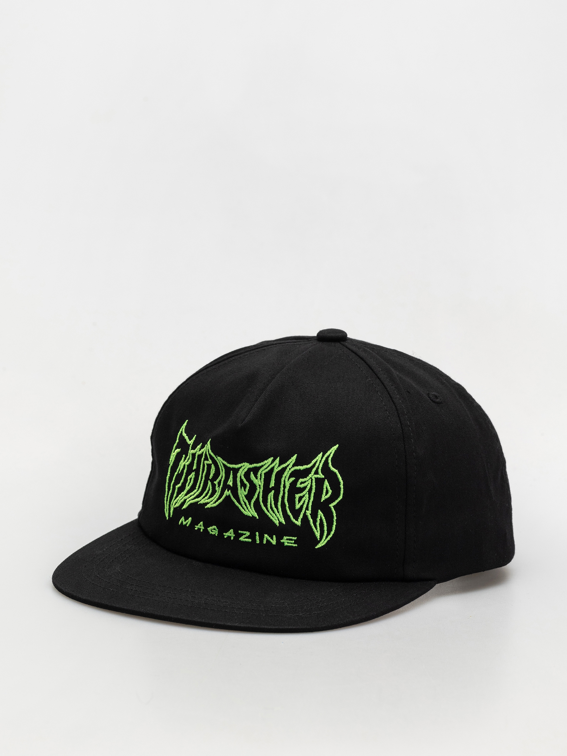 Кепка Thrasher Metal Snapback - чорний (black)