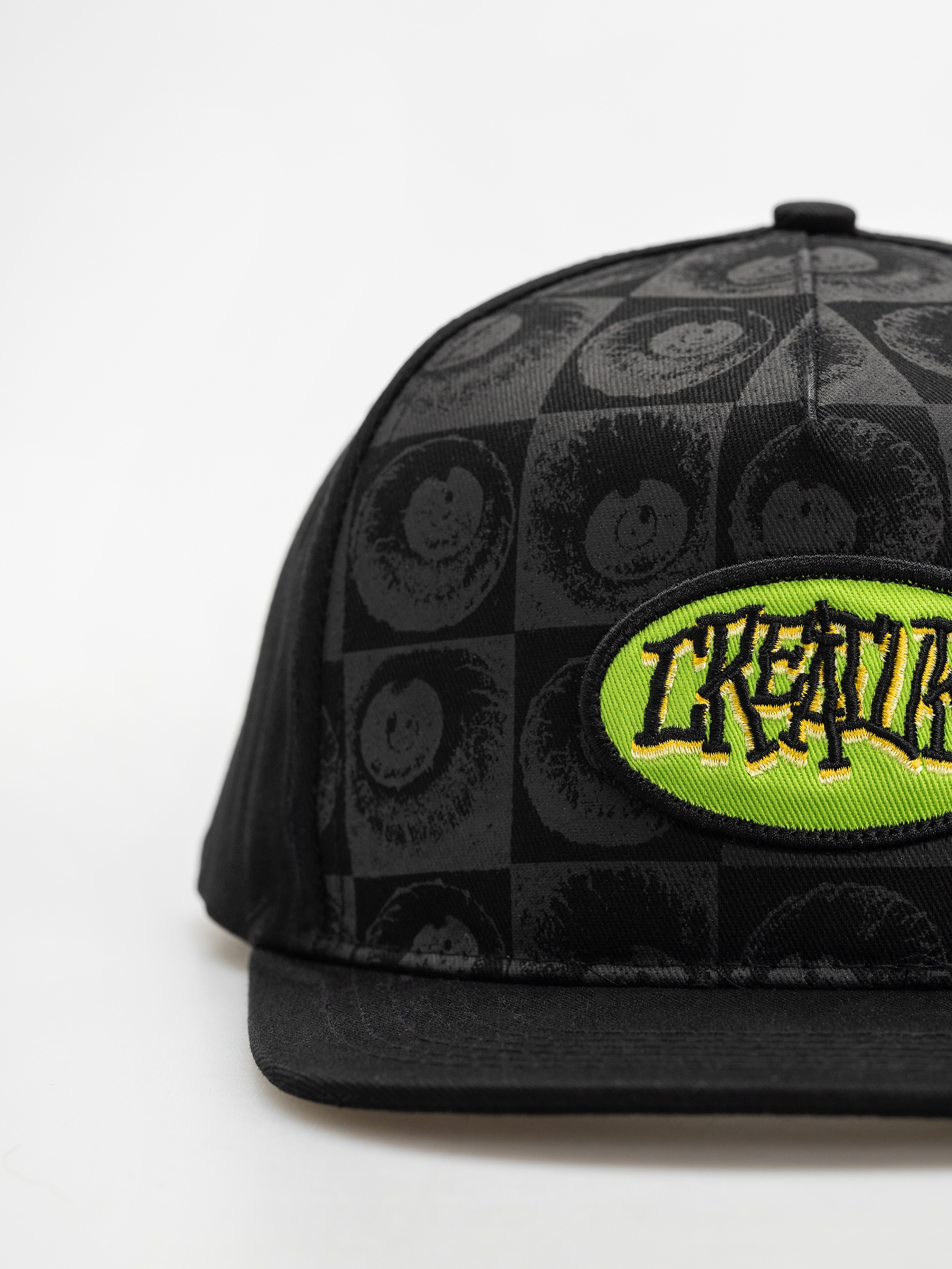 Кепка Creature Crash And Burn Snapback Structured (black)