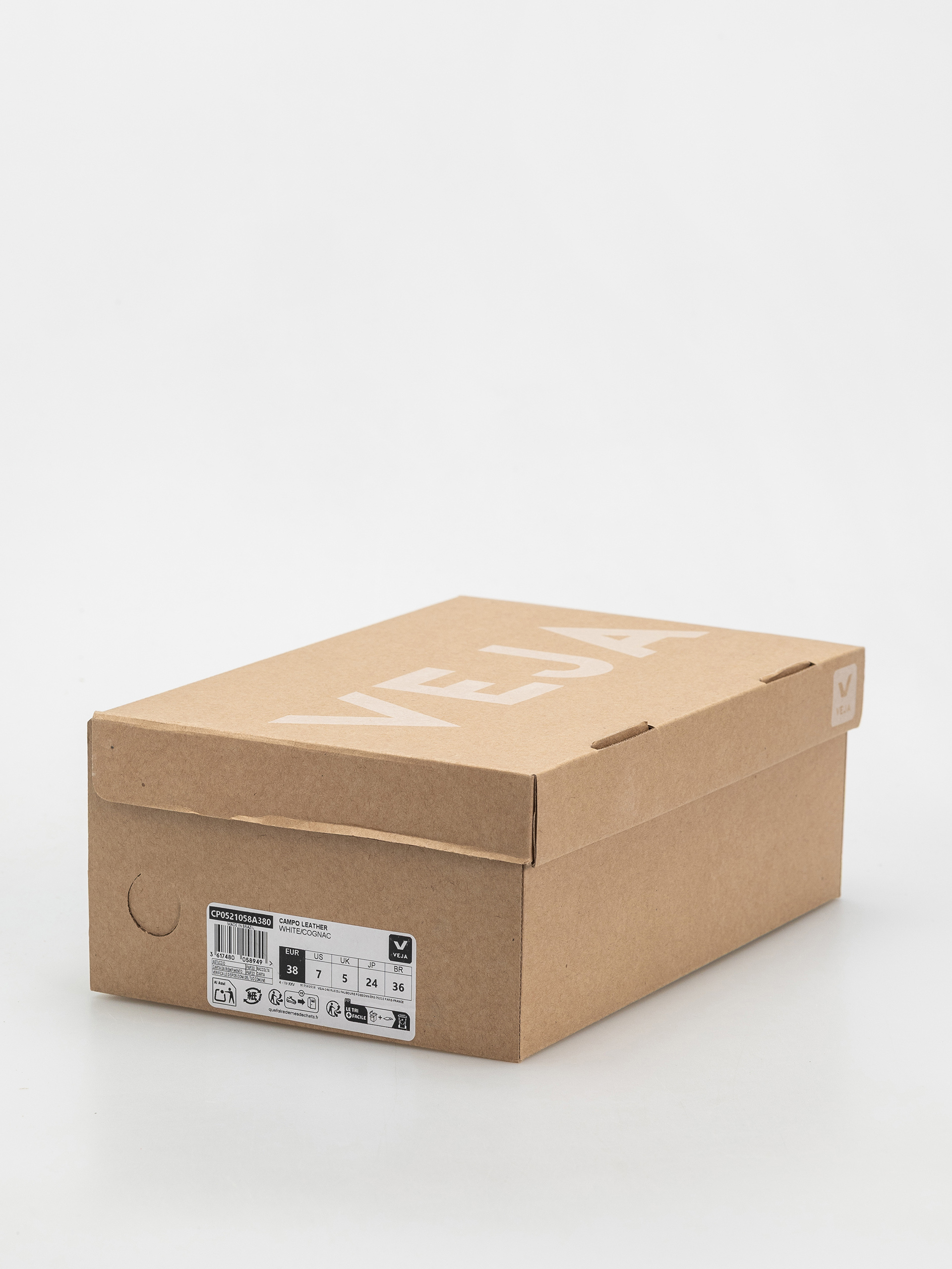 Взуття Veja Campo Wmn (white cognac)