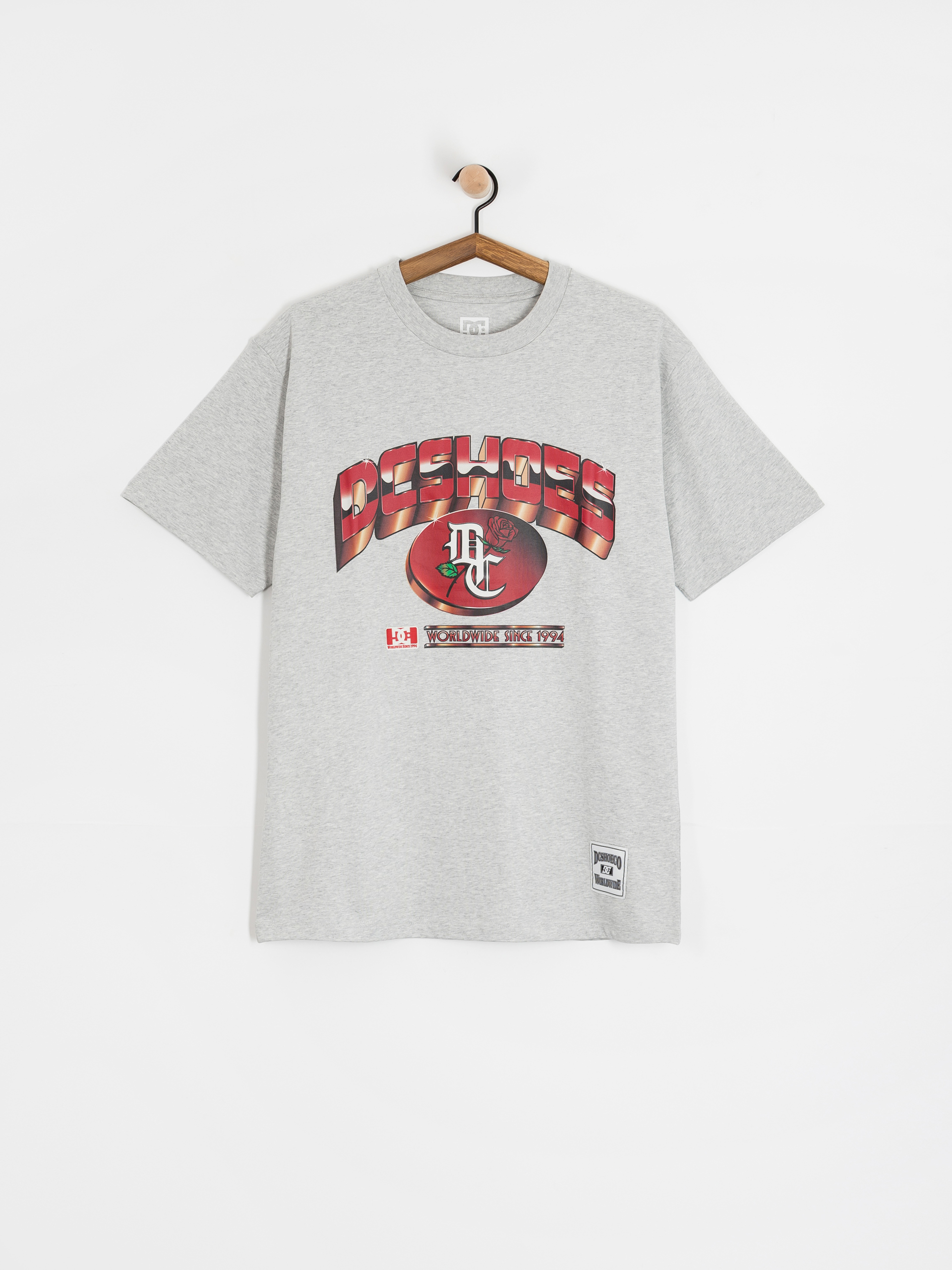 Футболка DC Change Up (light heather grey)
