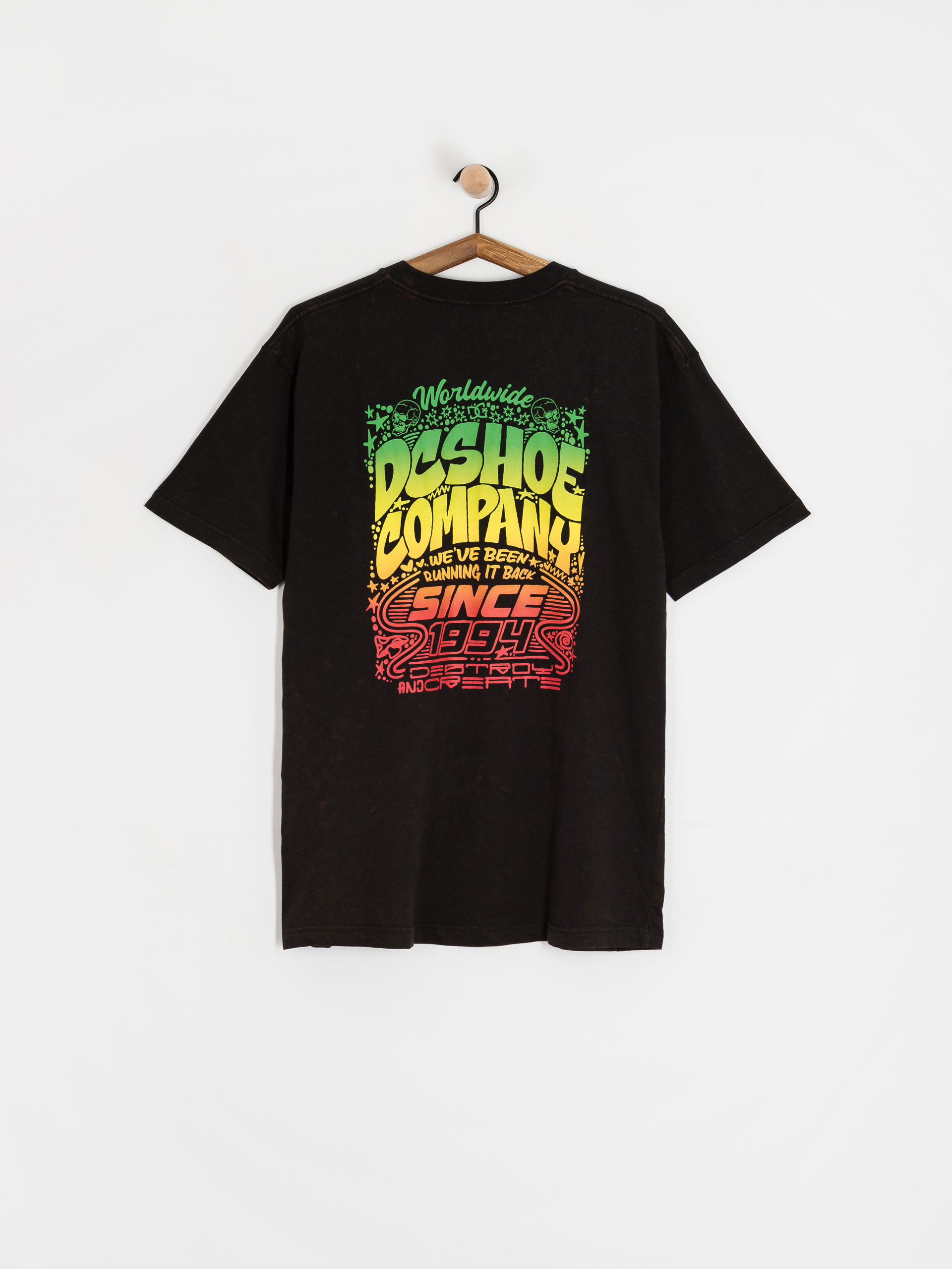 Футболка DC Hot Box (black rain wash)
