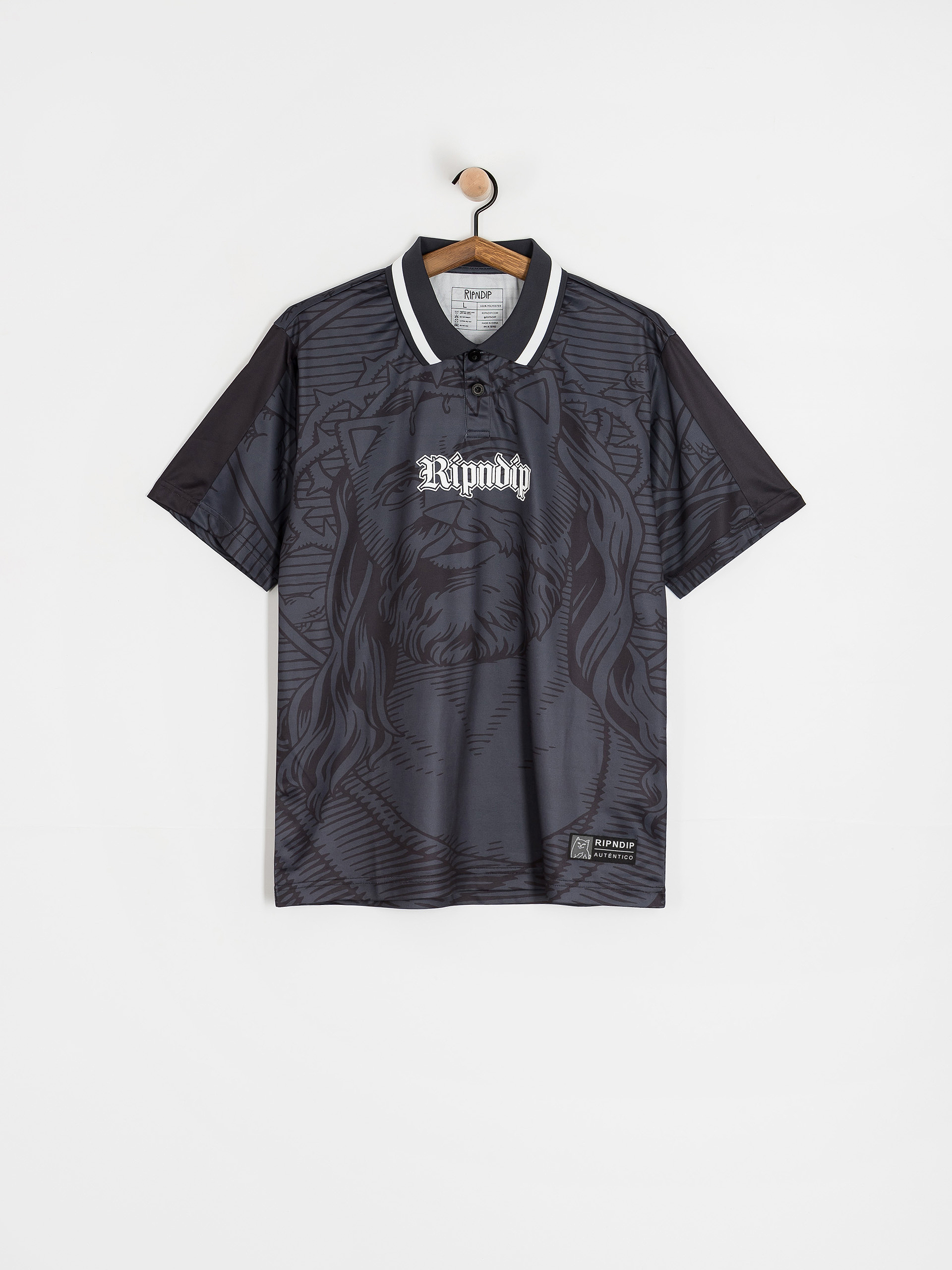Футболка RipNDip Lord Savior Soccor (black)