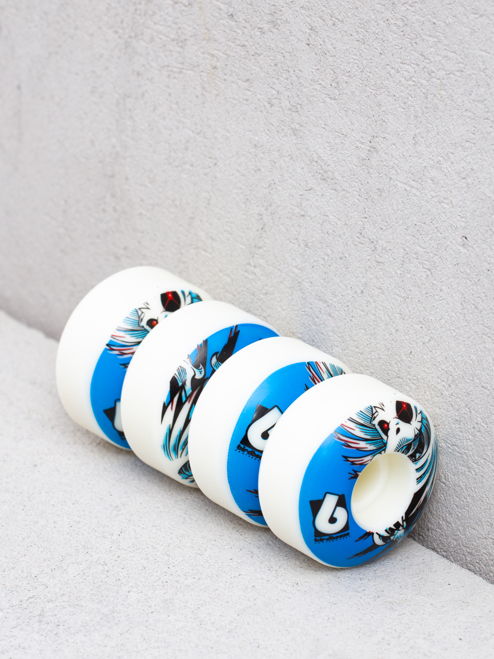 Колеса Birdhouse Hawk Spiral (white)