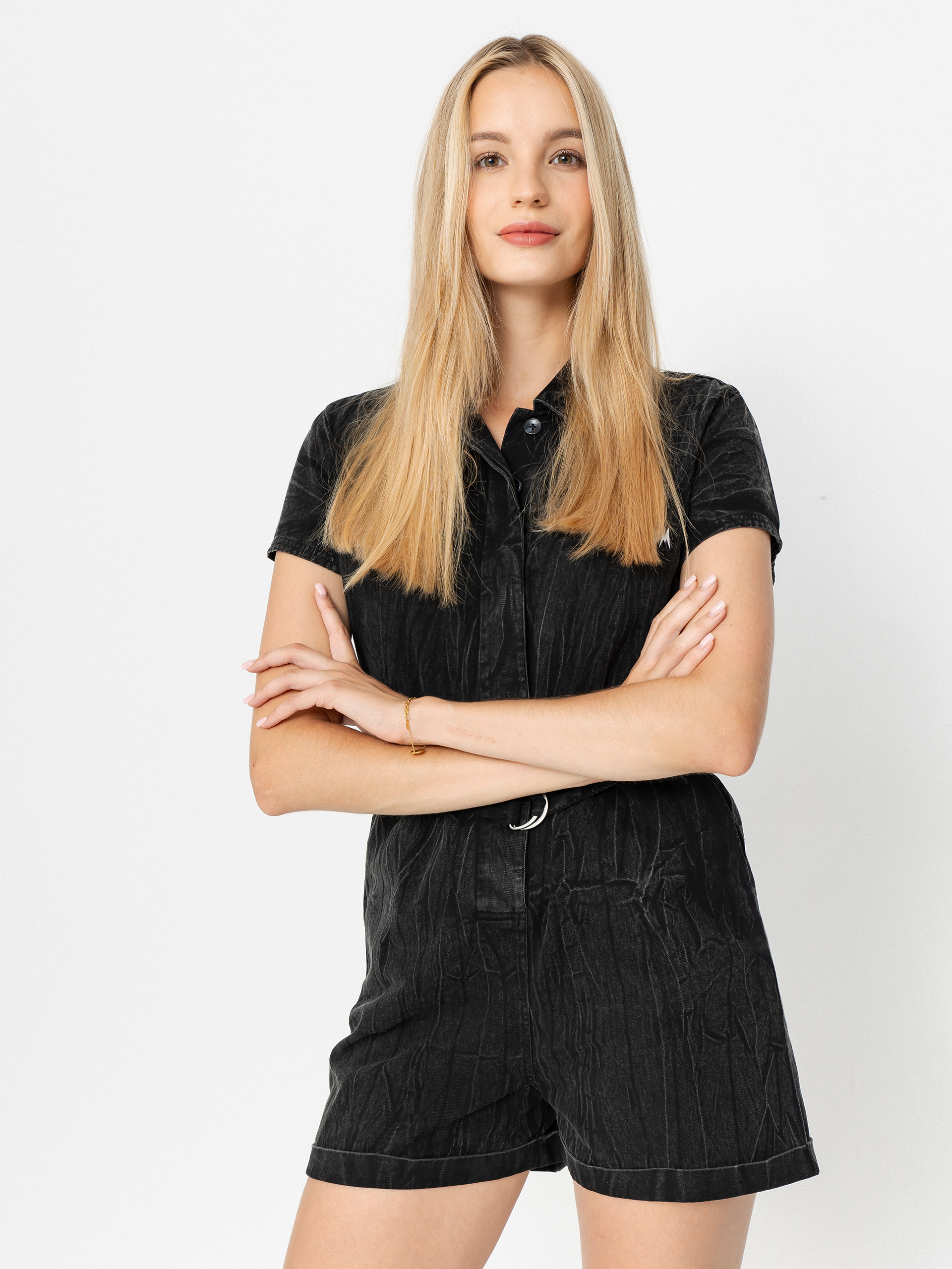 Жіночий  Комбінезон Volcom Asphalt (black marble wash)