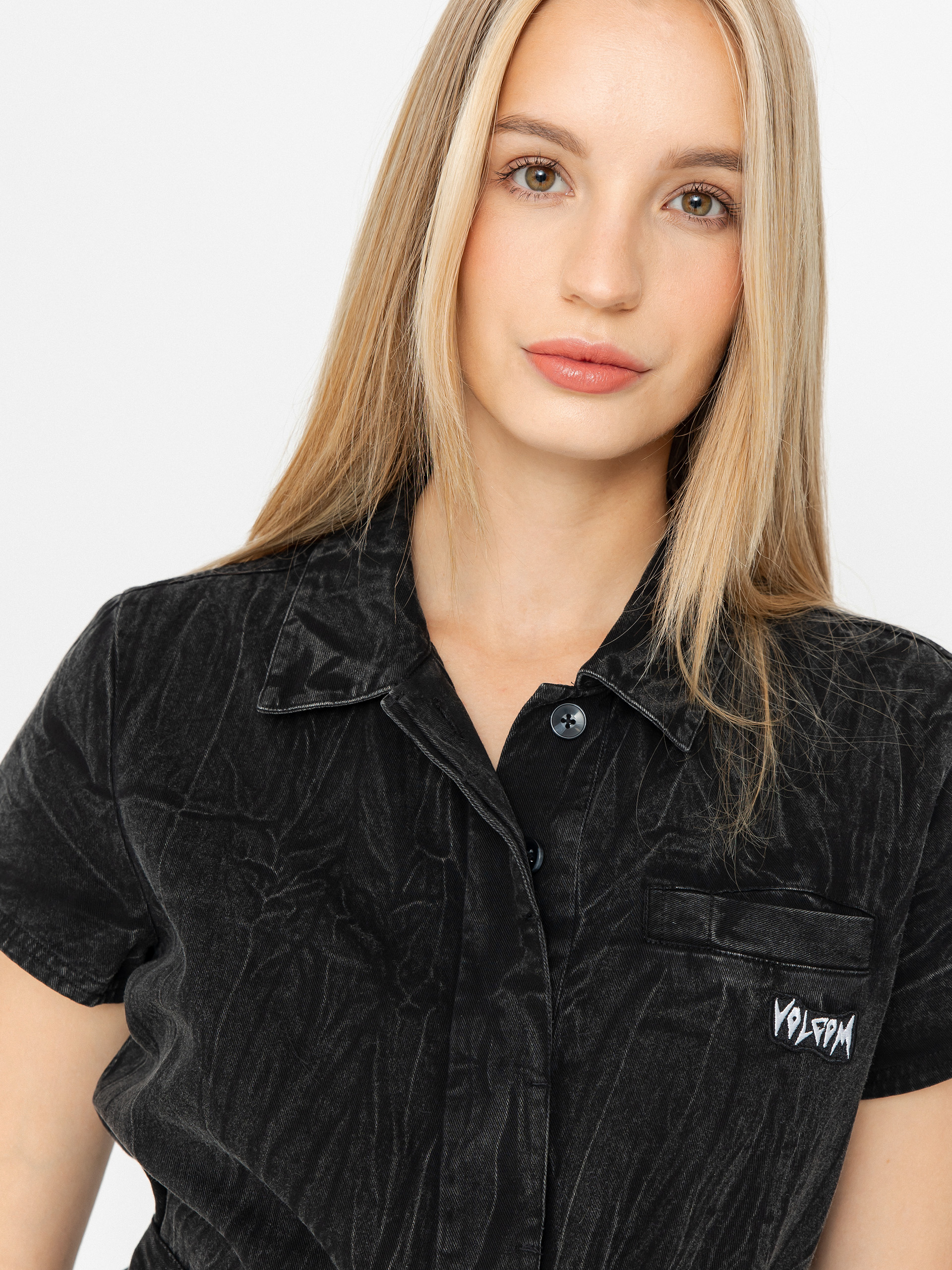 Жіночий  Комбінезон Volcom Asphalt (black marble wash)