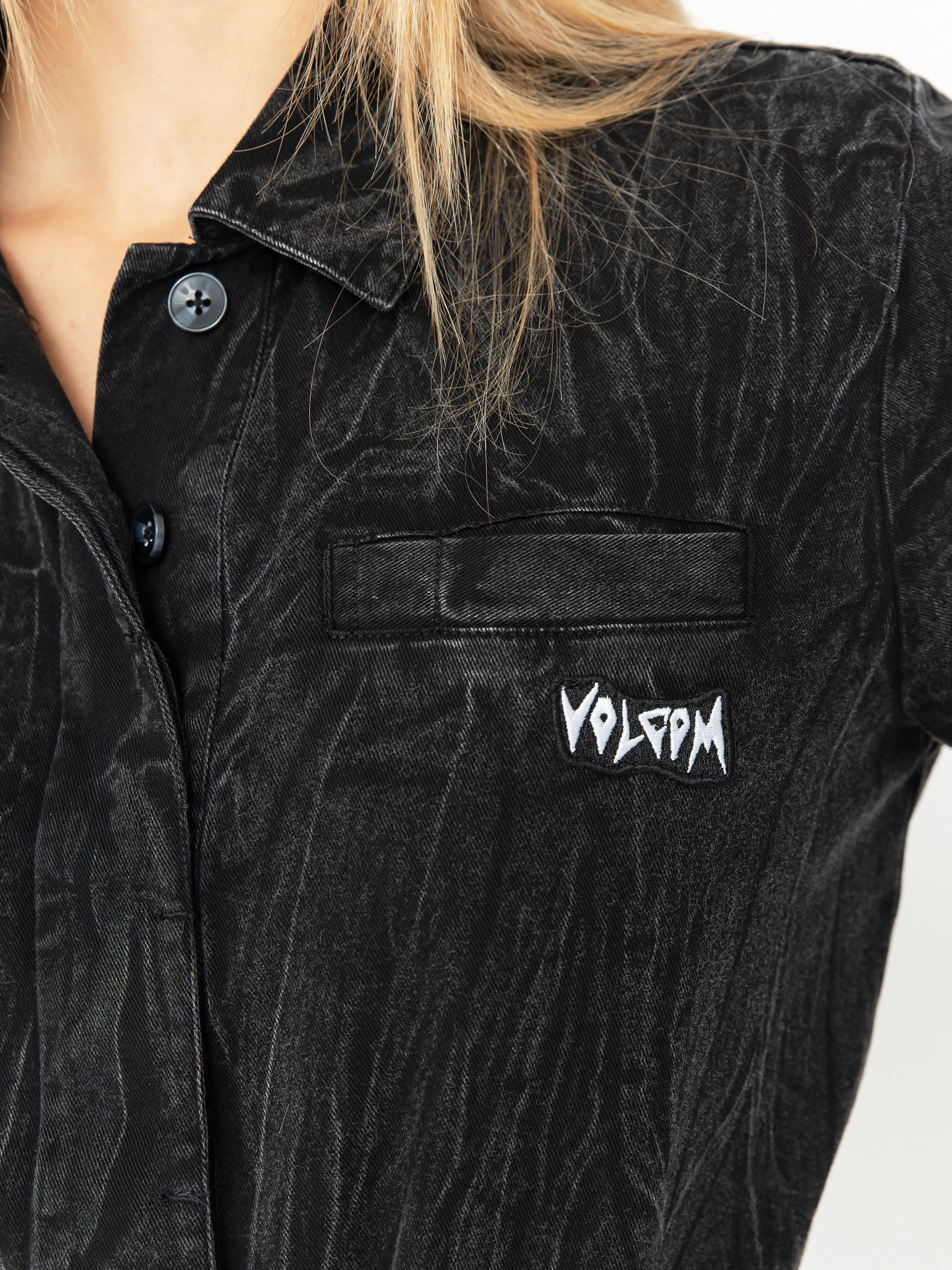 Жіночий  Комбінезон Volcom Asphalt (black marble wash)